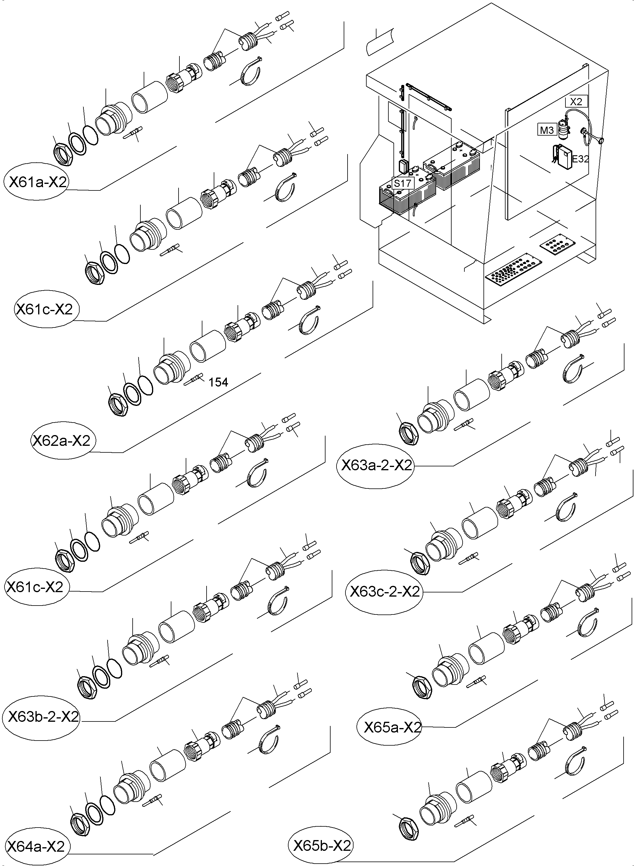 Excavators Mining Komatsu / PC4000-6 S/N 58102(G58102) / Electric - Cab Support(355-2134k : 355-2134k)
