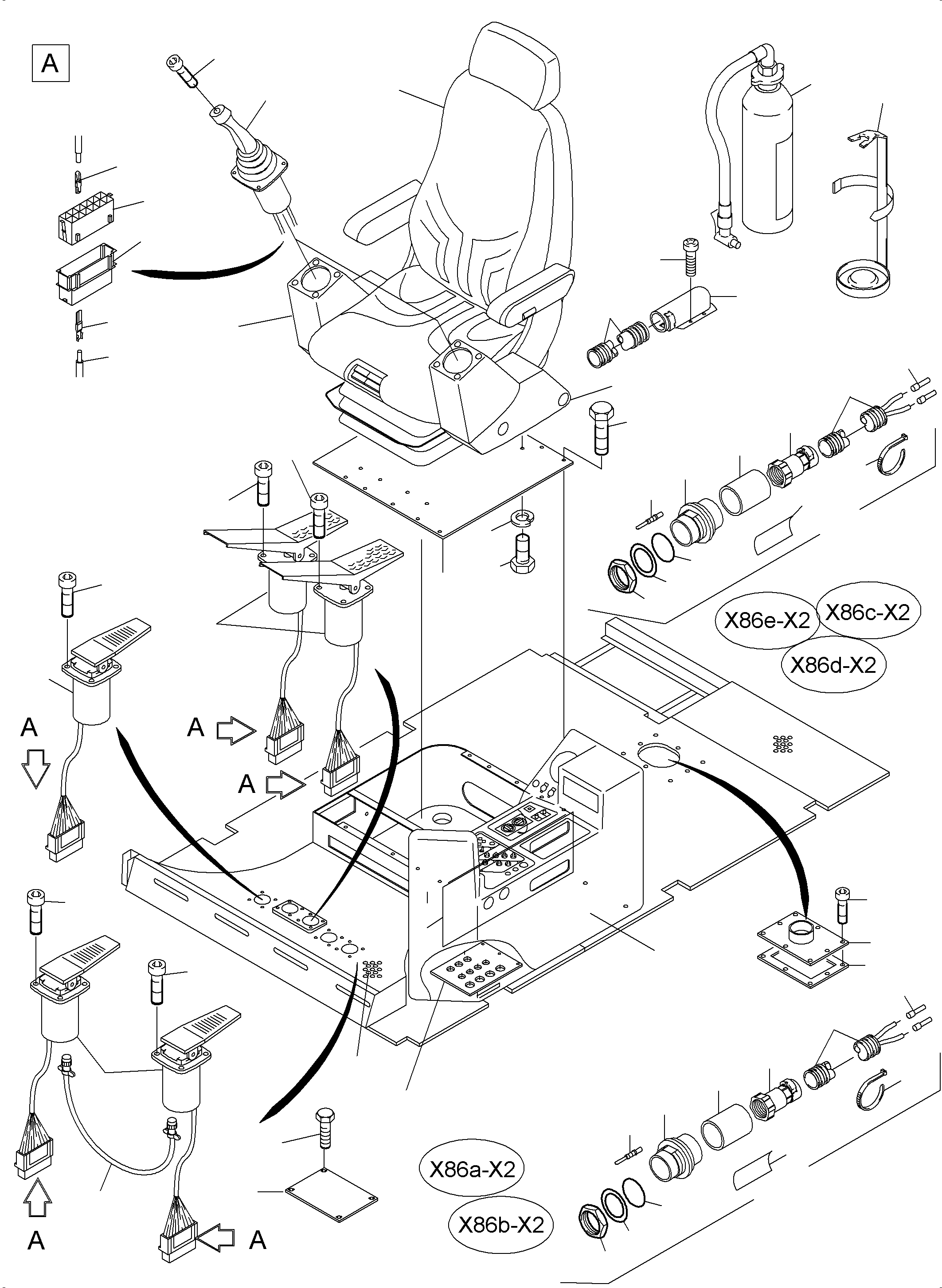 Excavators Mining Komatsu / PC4000-6 S/N 58102(G58102) / Operator