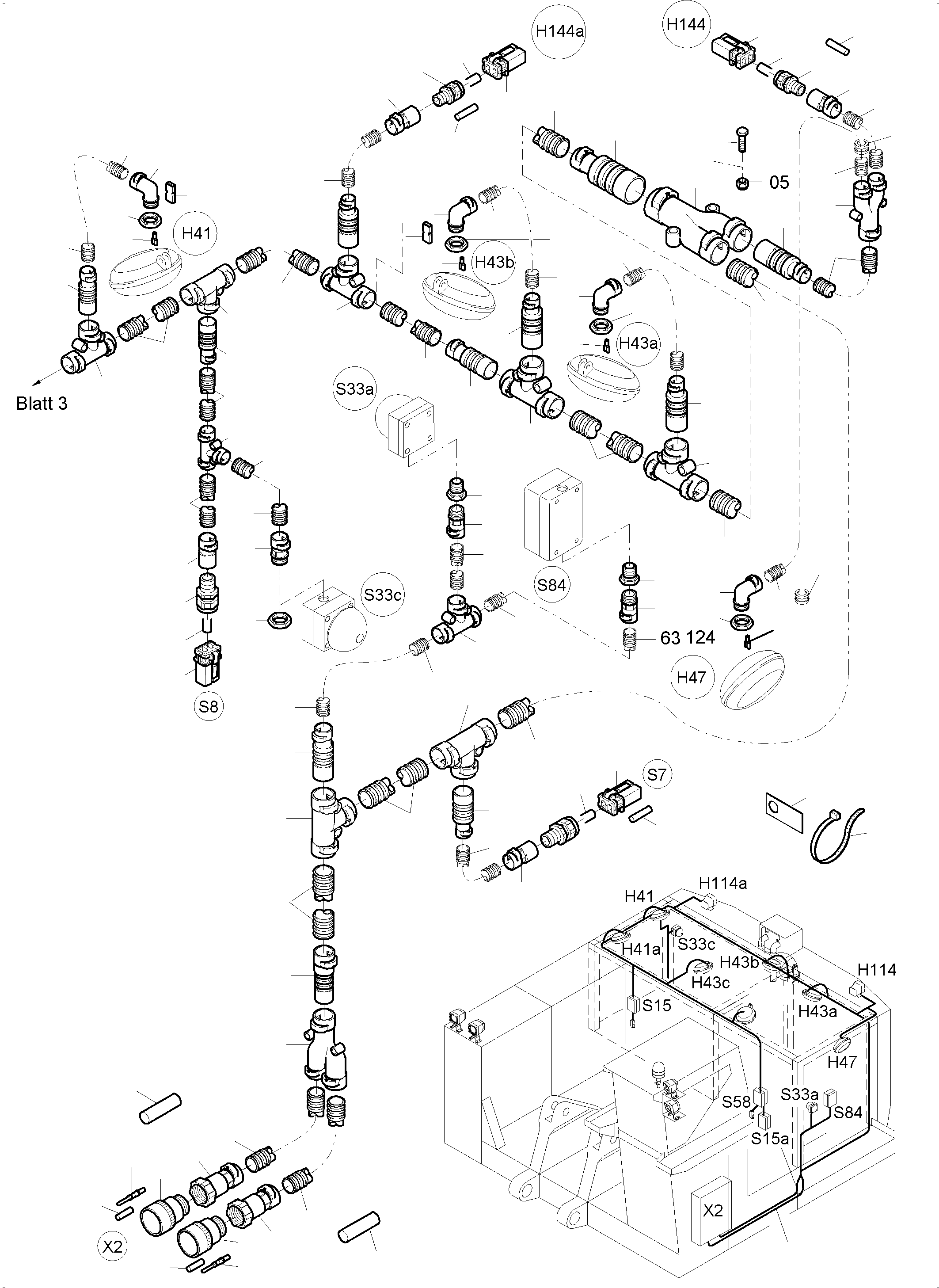 Excavators Mining Komatsu / PC4000-6 S/N 58102(G58102) / Lighting Equipment(355-2106d : 355-2106d)