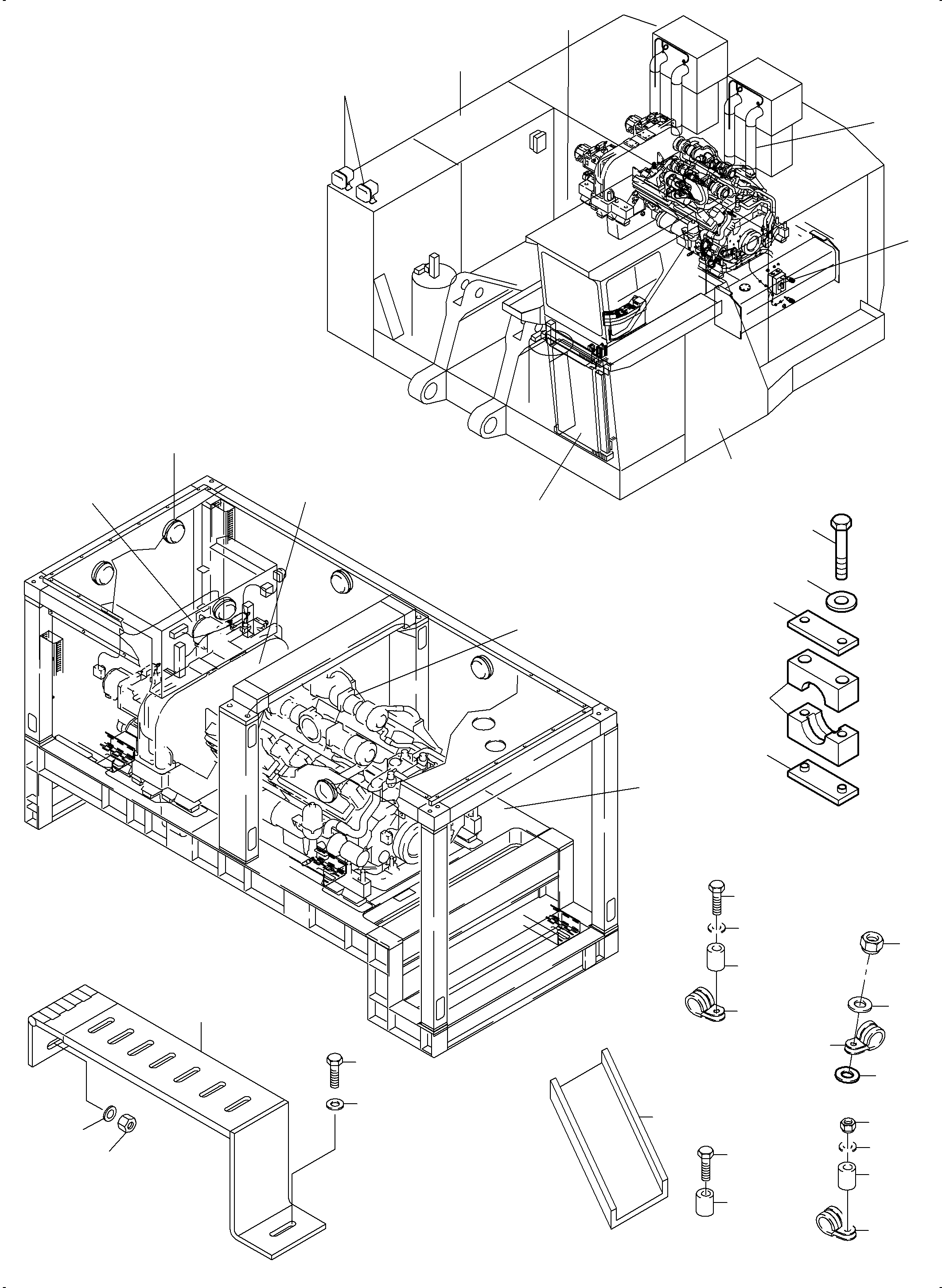 Excavators Mining Komatsu / PC4000-6 S/N 58102(G58102) / Electric Equipment(355-2101k : 355-2101k)