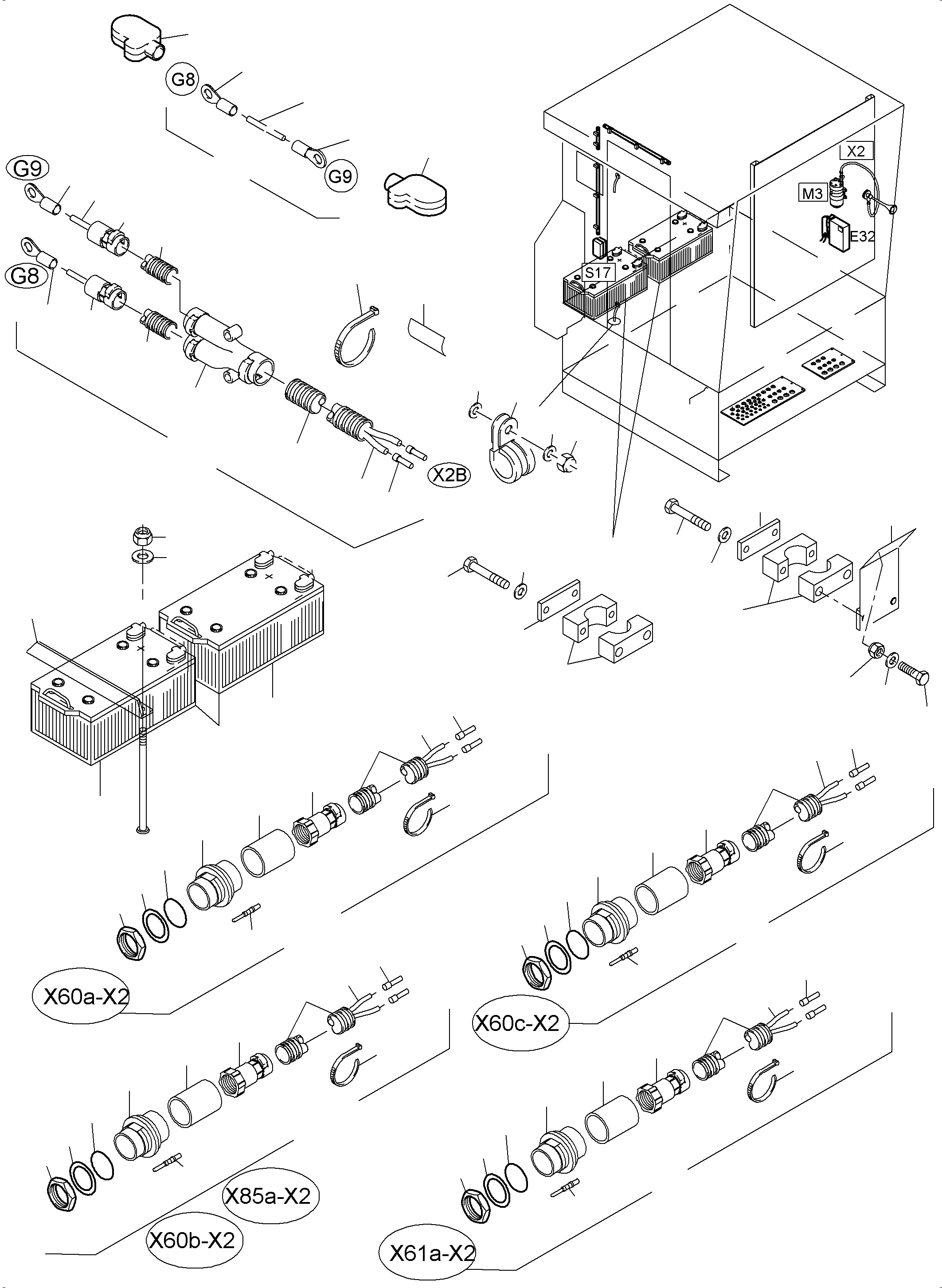 Excavators Mining Komatsu / PC4000-6 S/N 58103(G58103) / Electric - Cab Support(355-2134k : 355-2134k)
