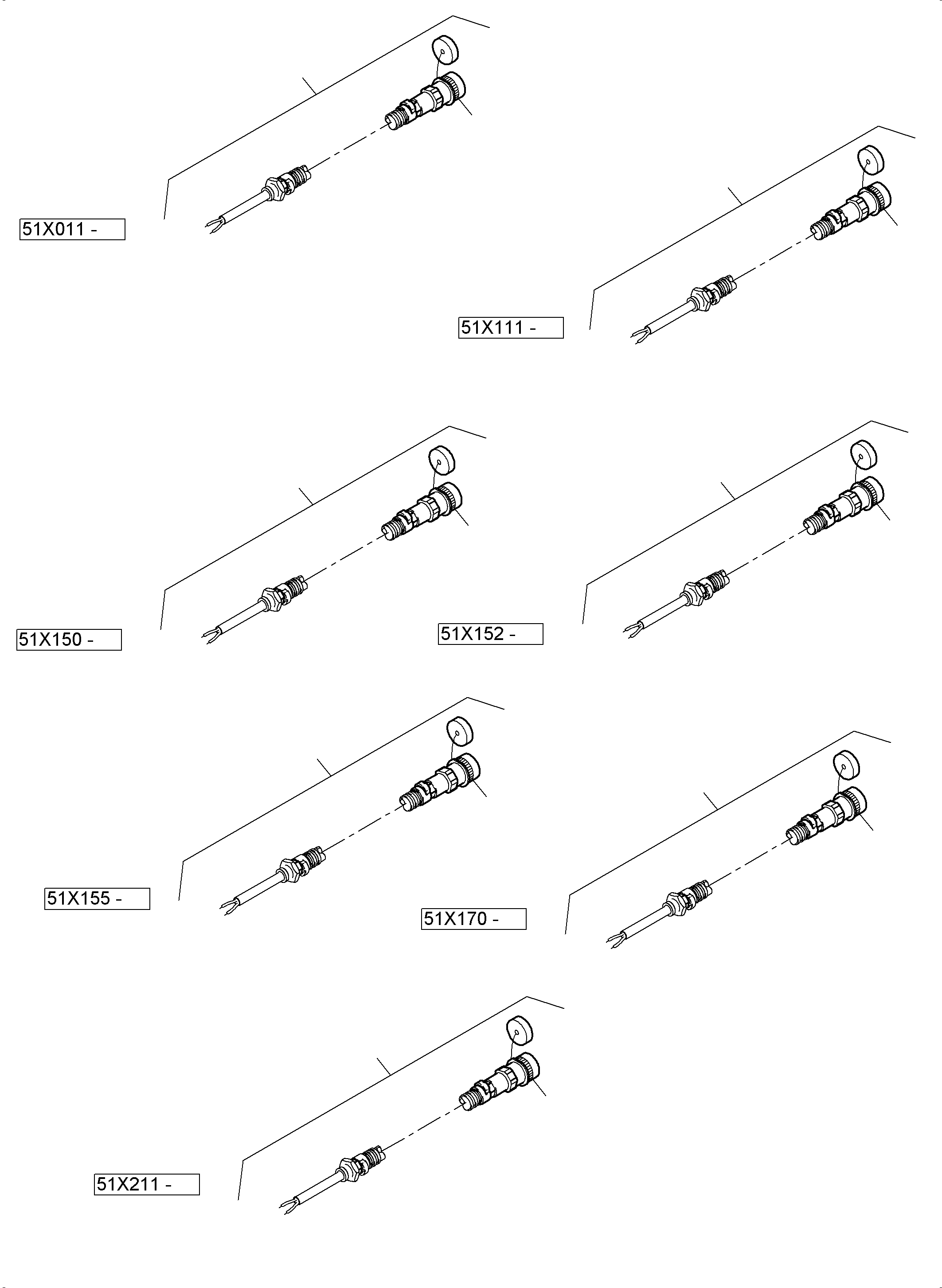 Komatsu parts book diagram for PC4000-6 S/N 58125: SWITCH CABINET ORT 51