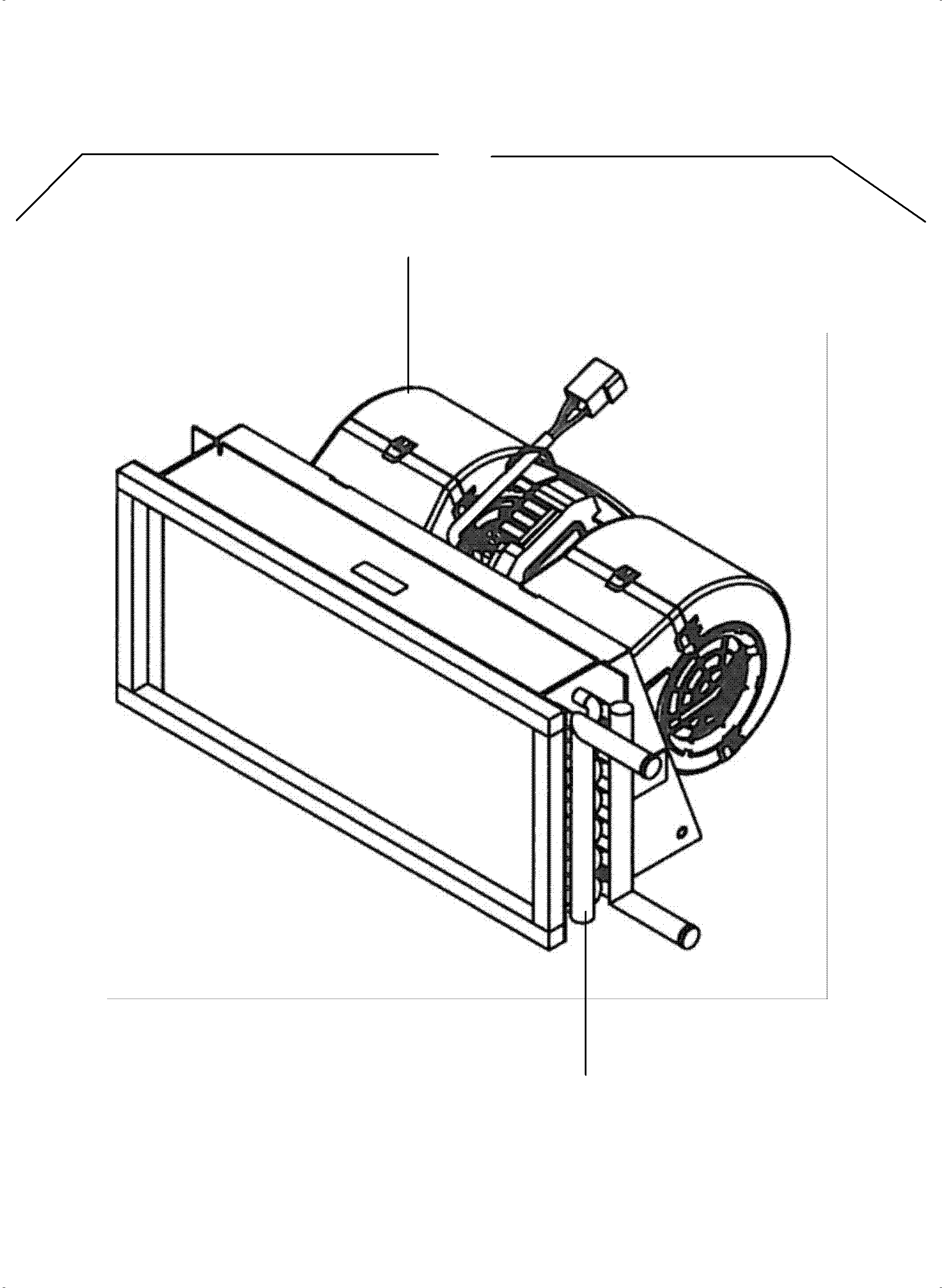 Komatsu parts book diagram for PC4000-6 S/N 58132: ELECTRIC HEATER (COLLECTORLESS)