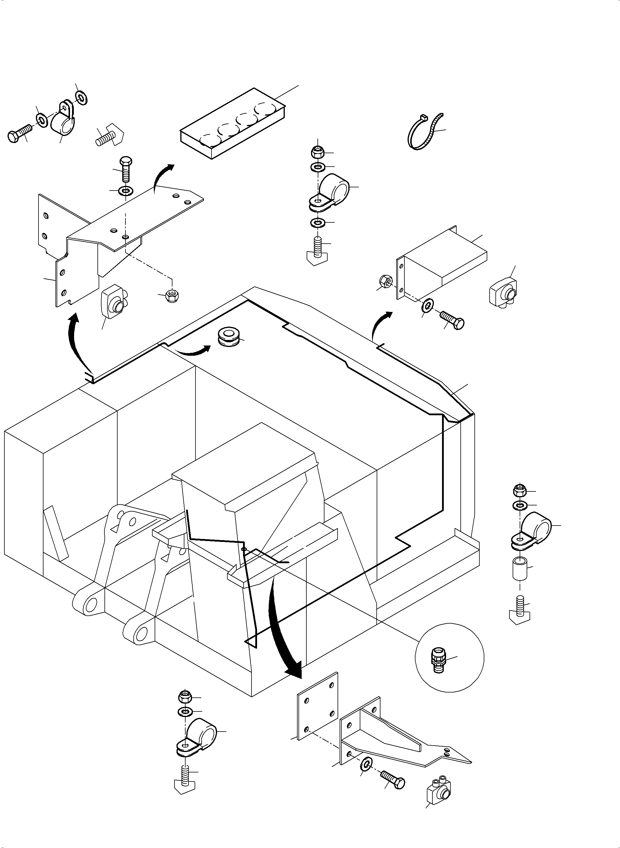 Komatsu parts book diagram for PC4000-6 S/N 58137: CAMERASYSTEM X2