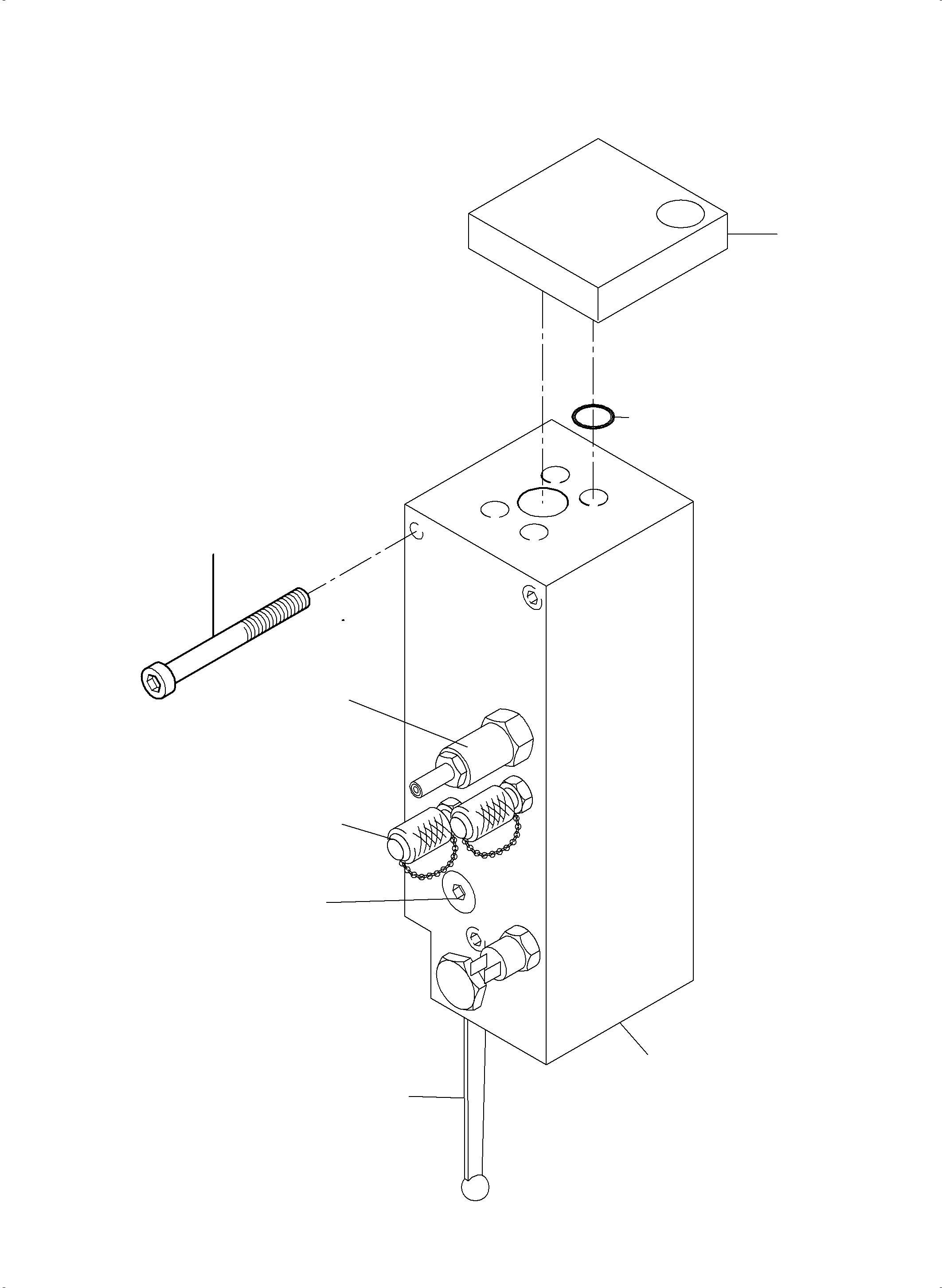 Komatsu parts book diagram for PC4000-6 S/N 58141: VALVE - LOAD LIMITATION