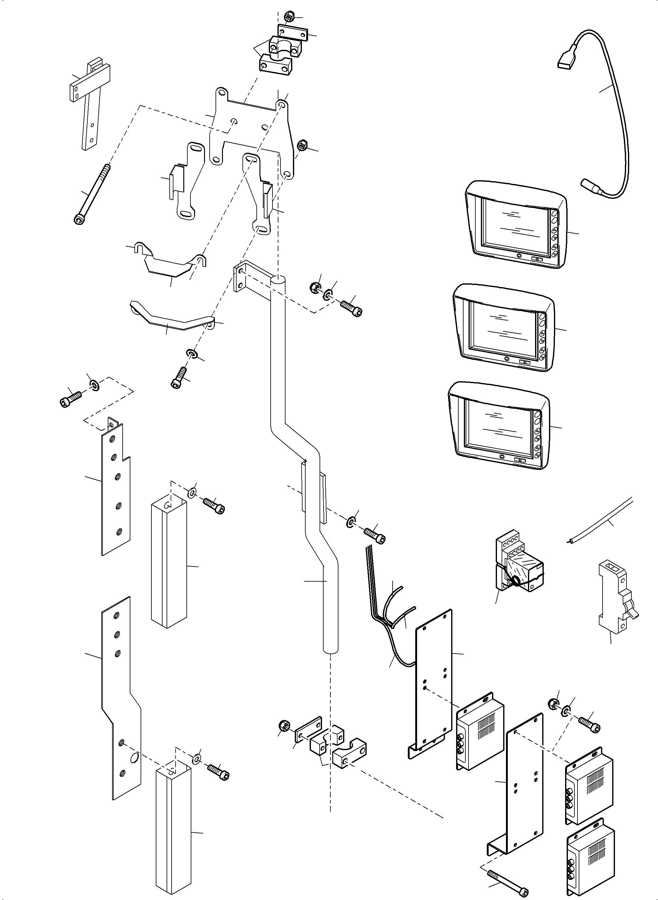 Komatsu parts book diagram for PC4000-6 S/N 58141: CAMERASYSTEM X2