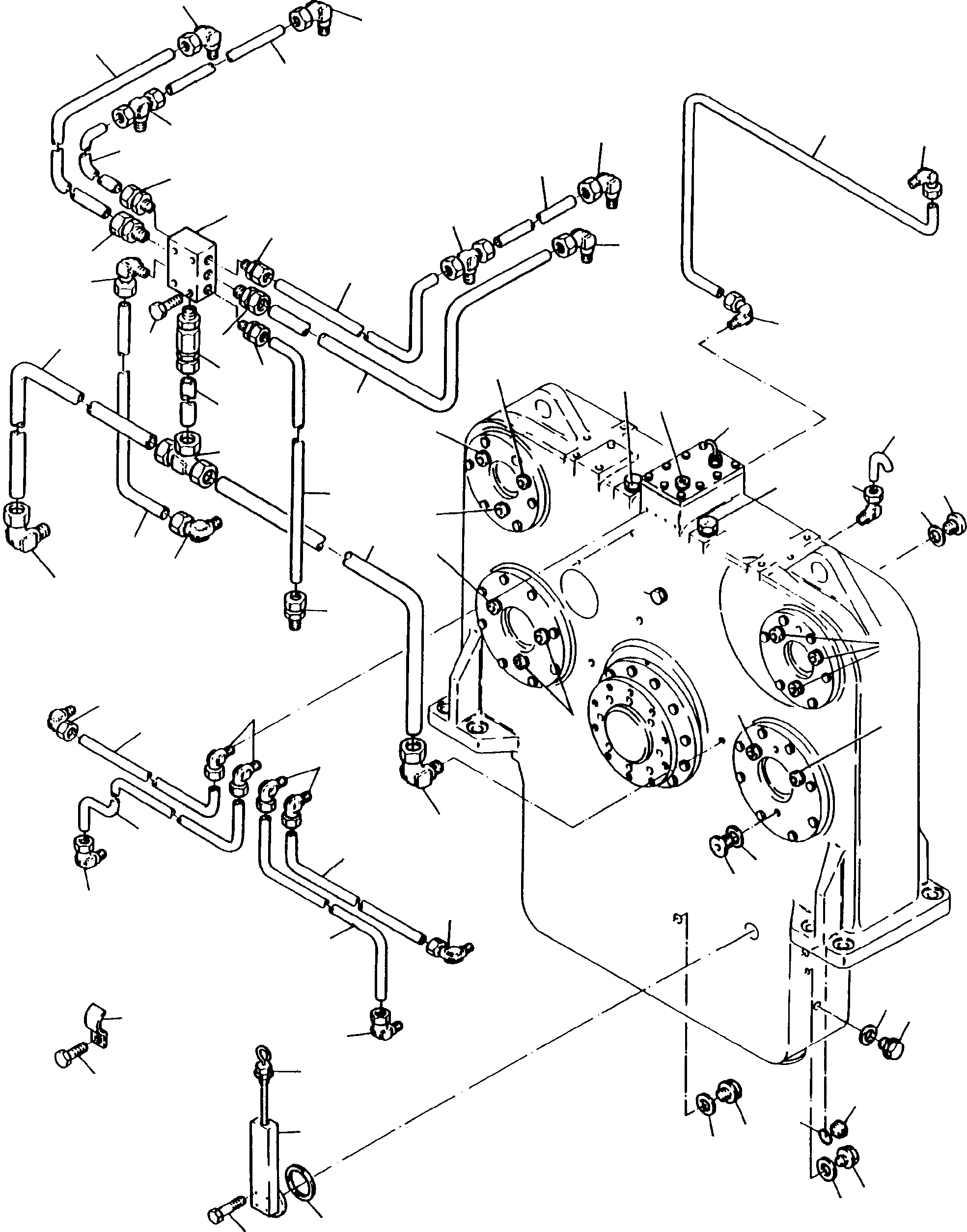Excavators Mining Komatsu / H285S S/N 78117(G78117) / Pump Distributor gear(090-2079b : 090-2079b)