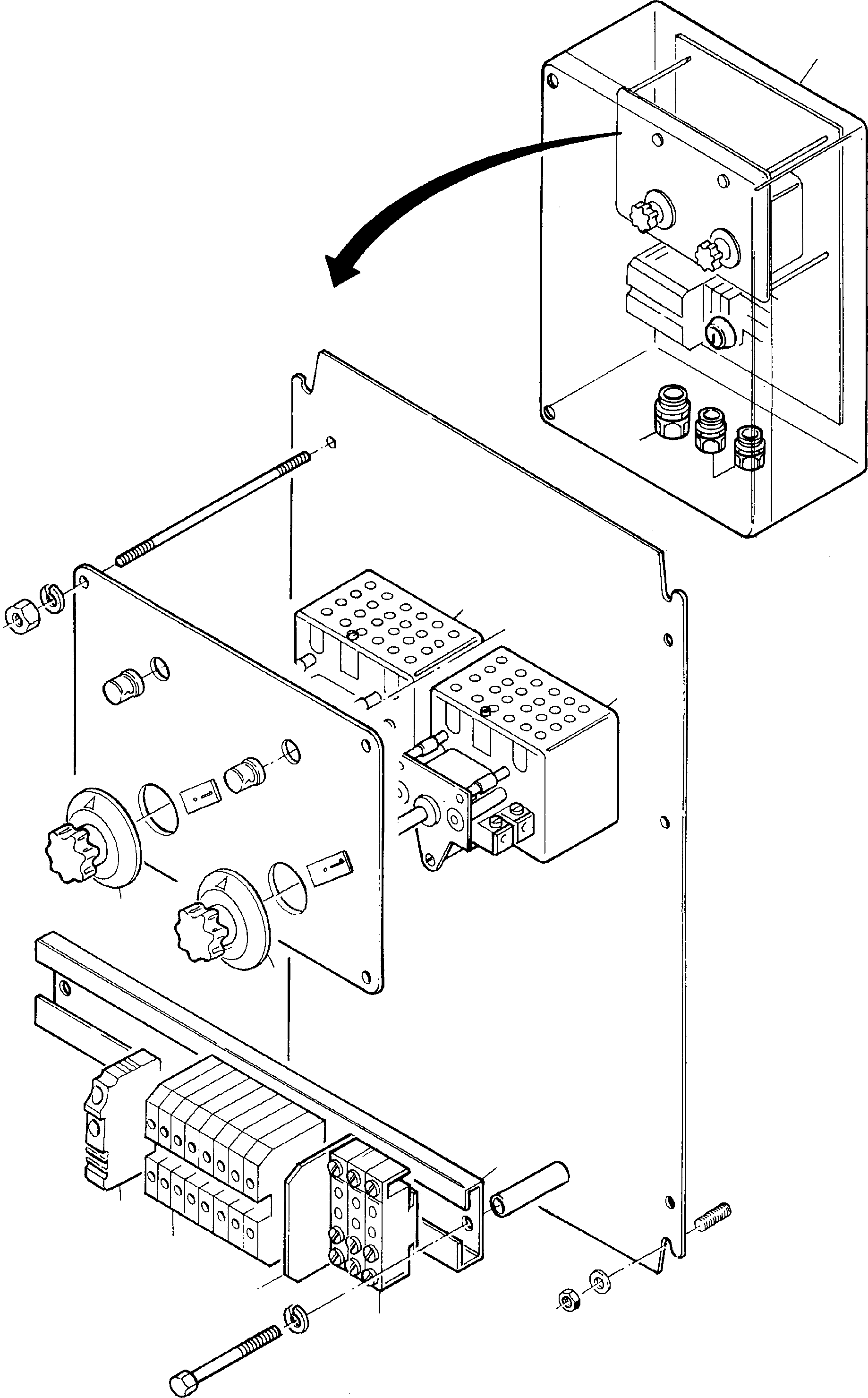 Excavators Mining Komatsu / H285S S/N 78117(G78117) / Regulator Box(114-2545 : 114-2545)