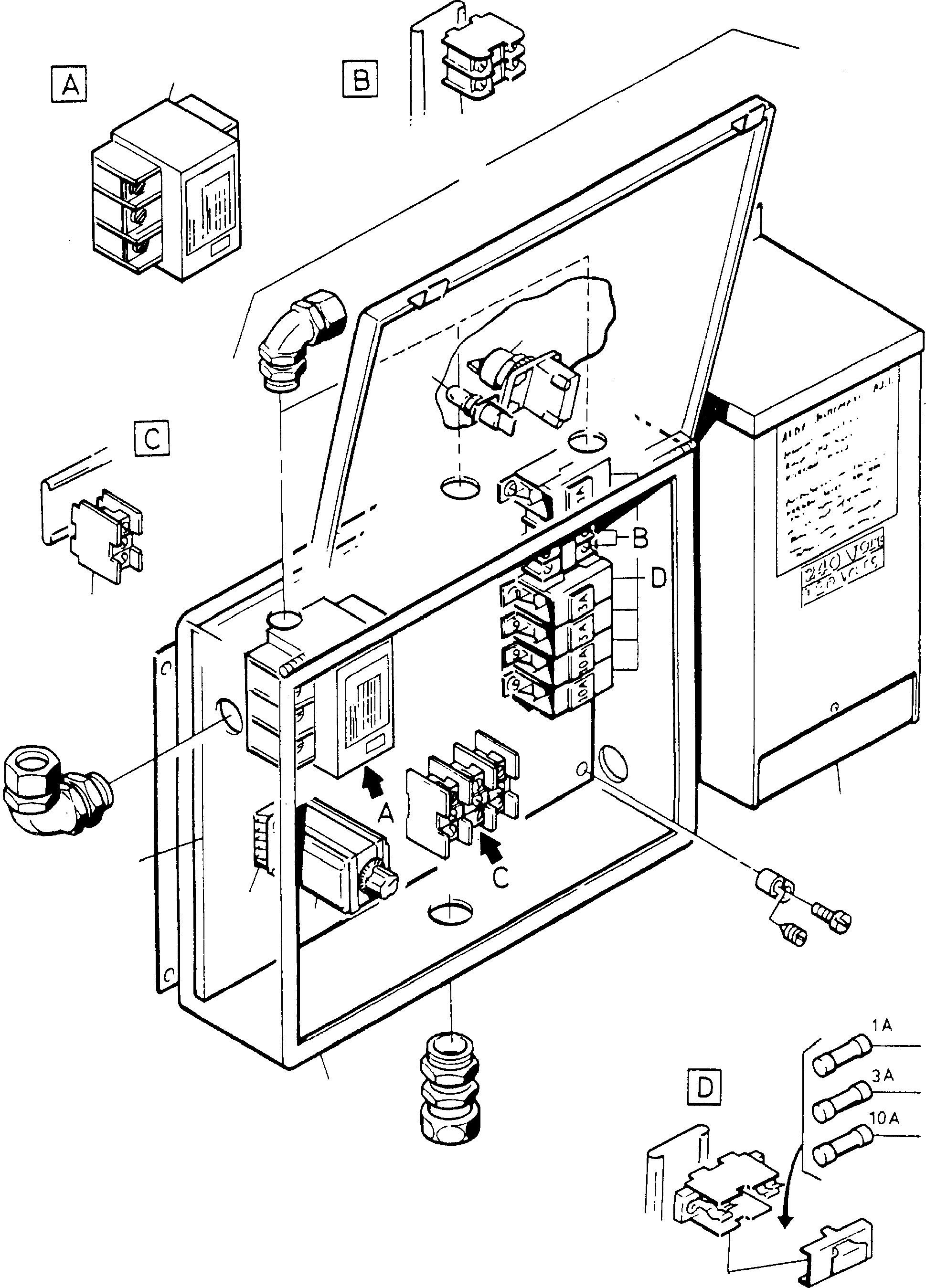 Excavators Mining Komatsu / H285S S/N 78117(G78117) / Switch Box(090-6684 : 090-6684)