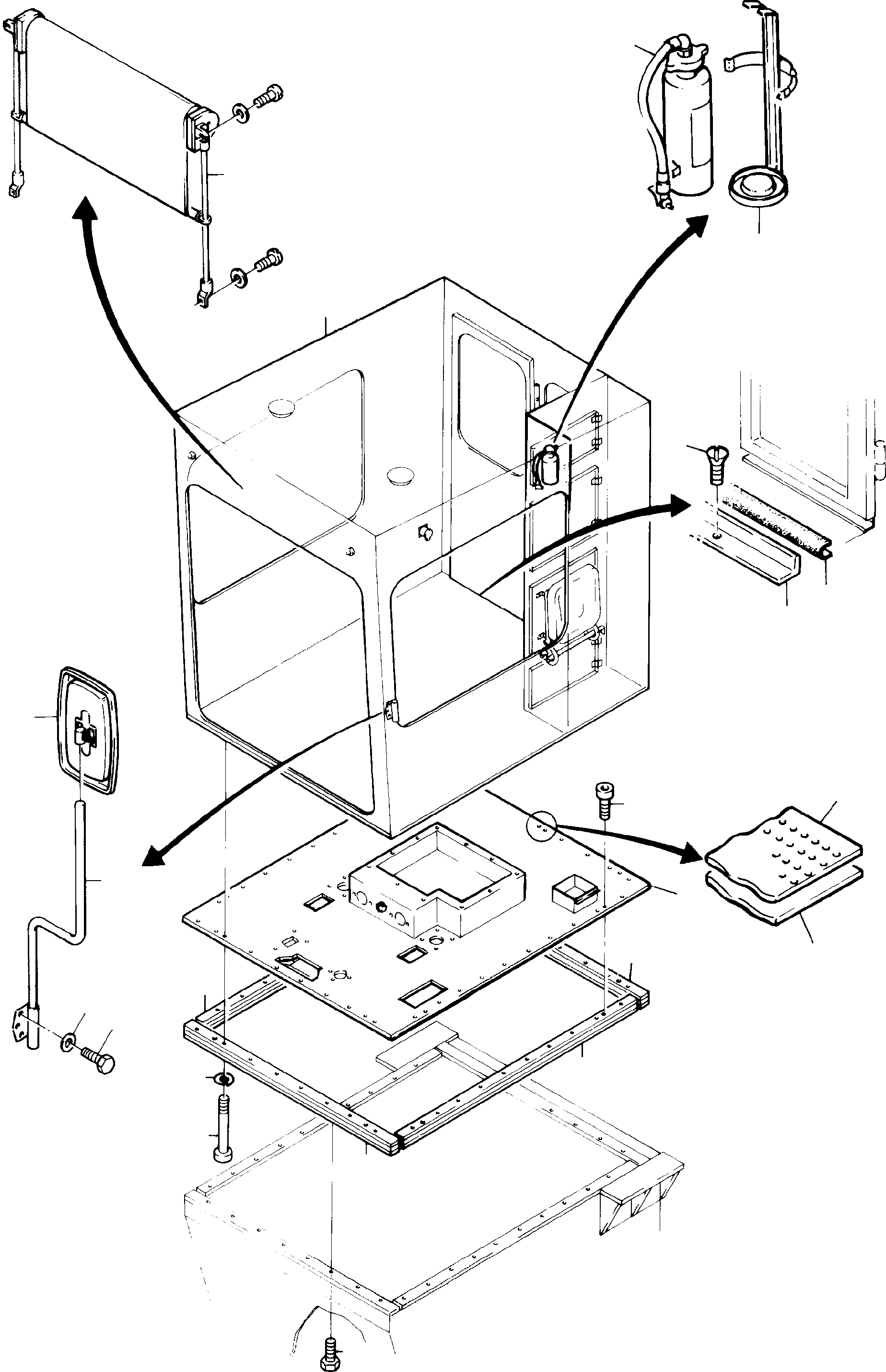 Excavators Mining Komatsu / H285S S/N 78117(G78117) / Operator