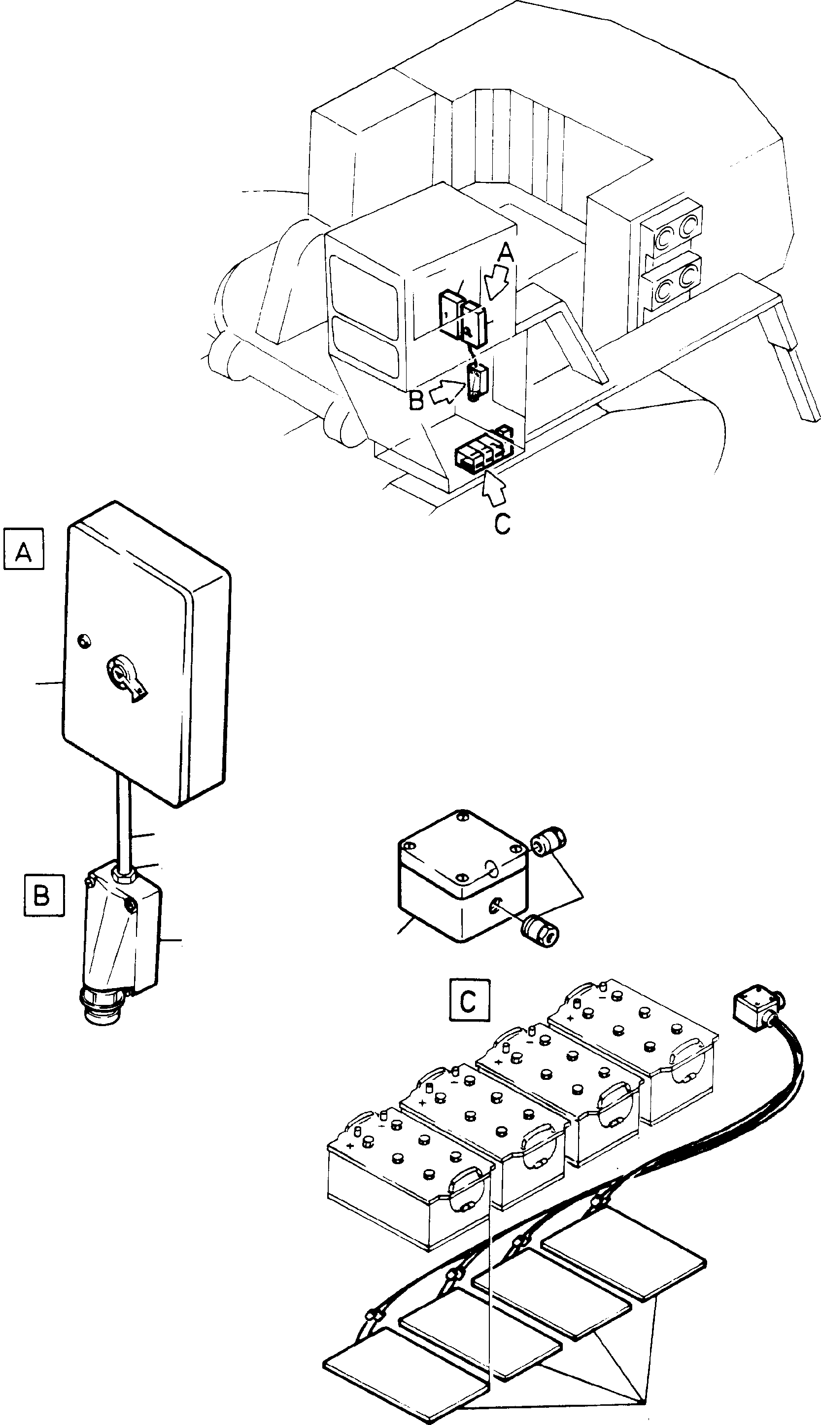 Excavators Mining Komatsu / H285S S/N 78117(G78117) / Temperature Conditioning(114-2500-2 : 114-2500-2)