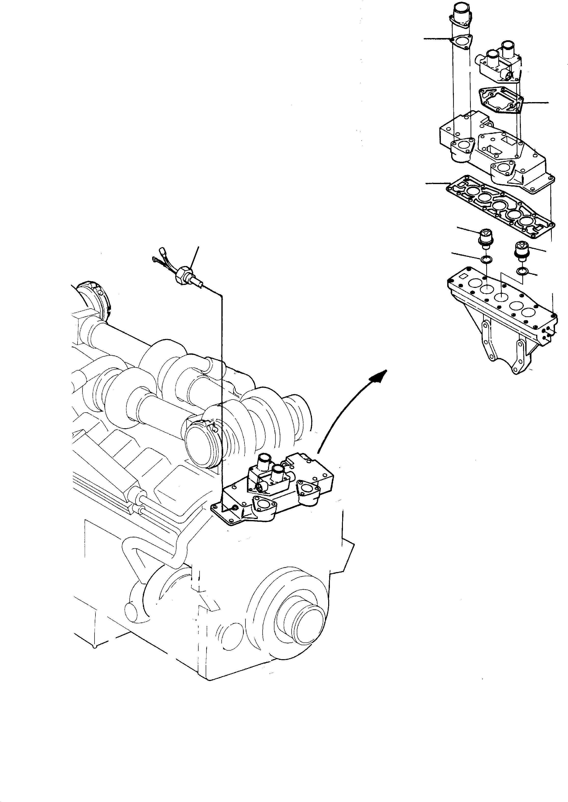 Excavators Mining Komatsu / H285S-E S/N 78128(G78128) / Cummins-Diesel Engine Arrangement(090-1398 : 090-1398)