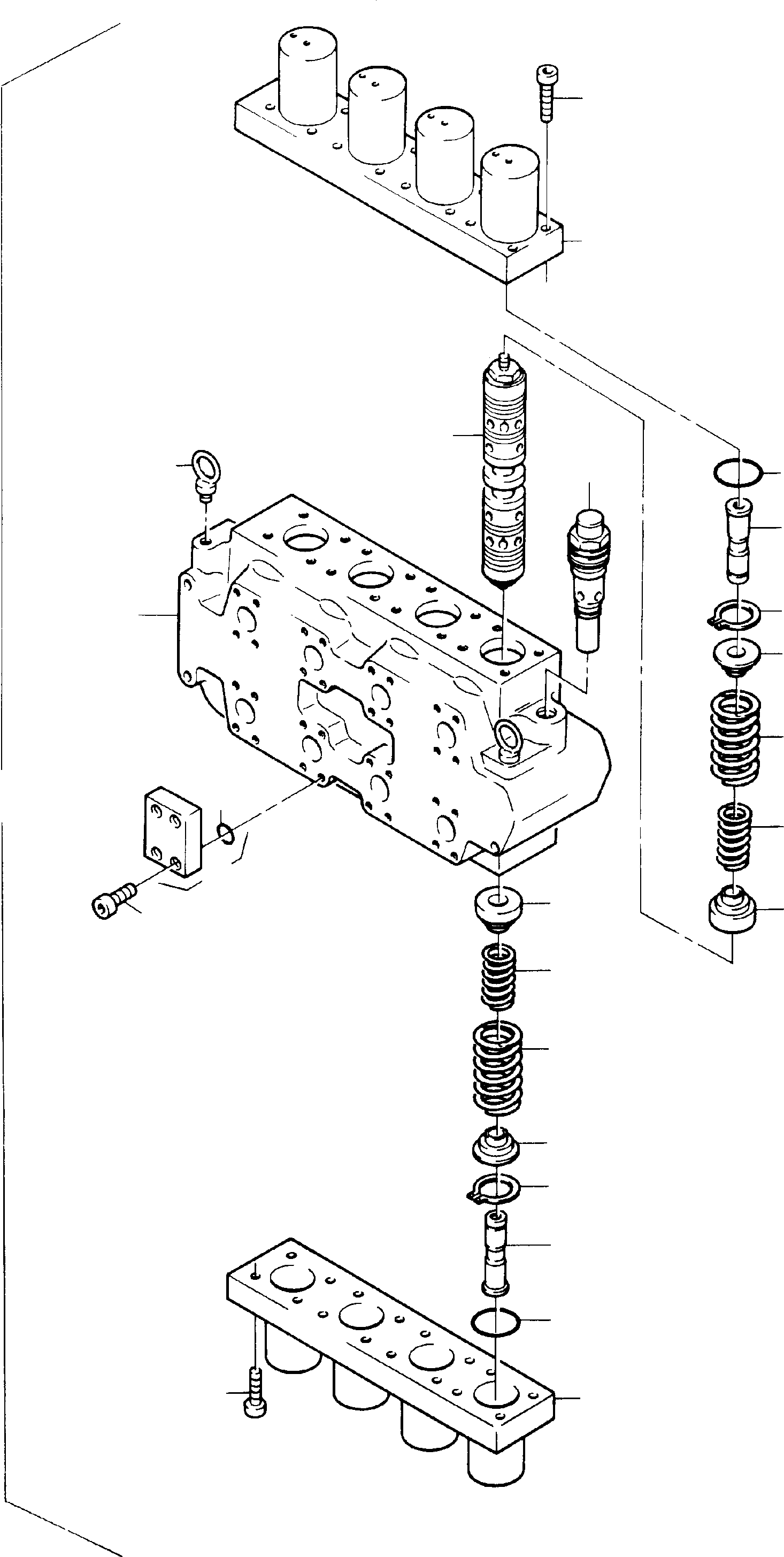 Excavators Mining Komatsu / H285S-E S/N 78128(G78128) / Hydraulic Control Block(090-0390 : 090-0390)