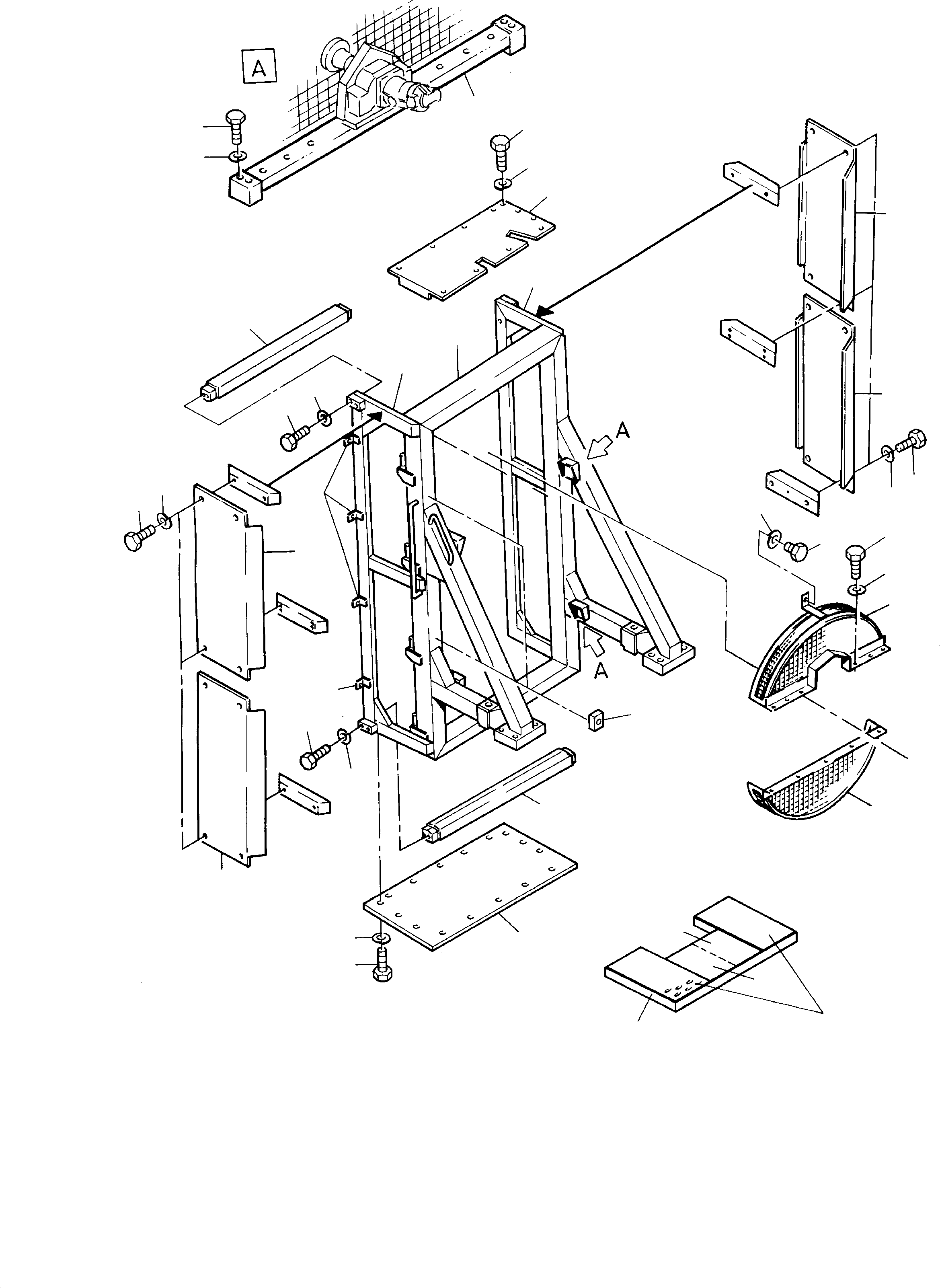 Excavators Mining Komatsu / H285S-E S/N 78128(G78128) / Oil Cooler Arrangement(114-1812e1 : 114-1812e1)