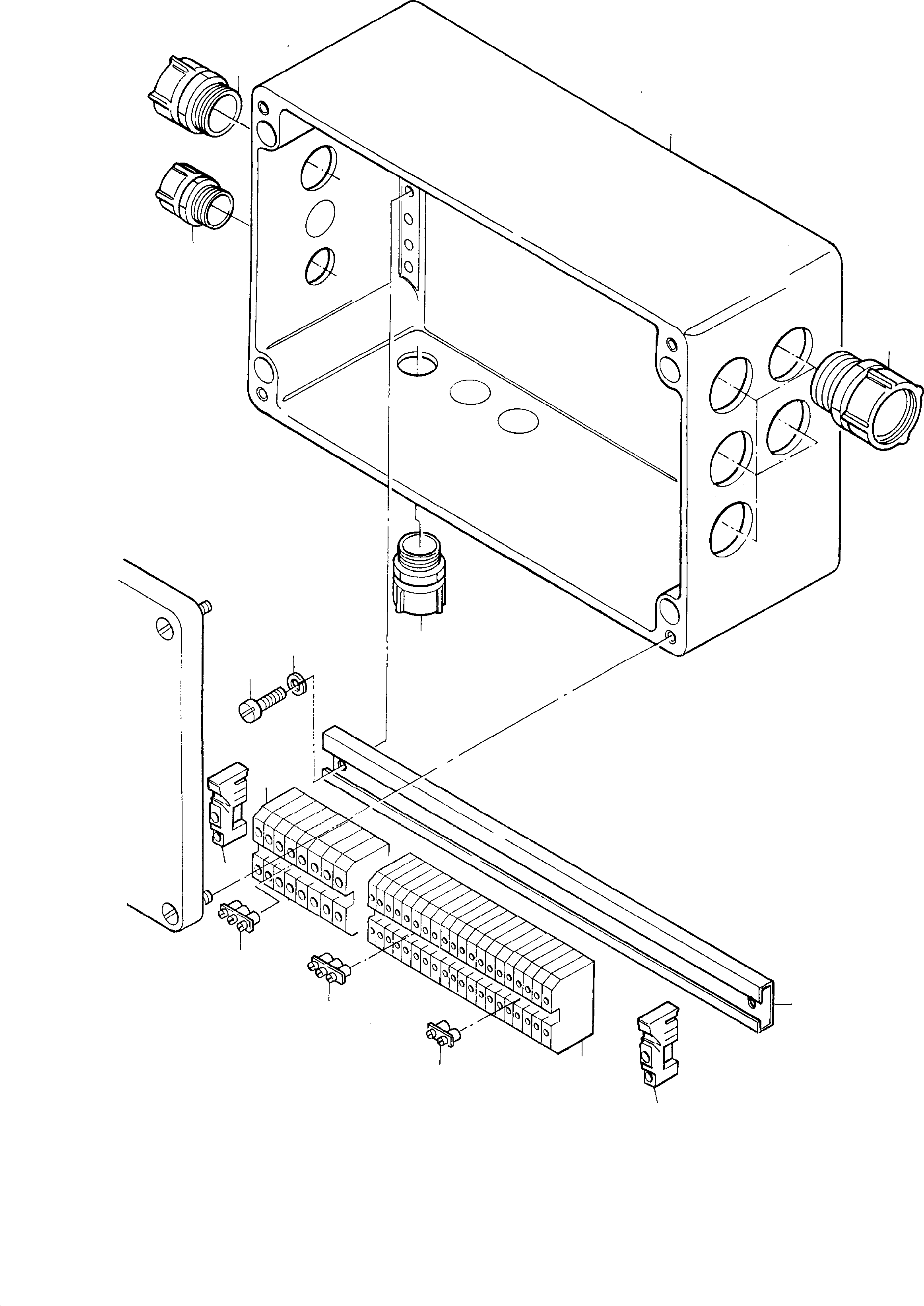 Excavators Mining Komatsu / H285-S S/N 78132(G78132) / Junction Box(114-2530 : 114-2530)
