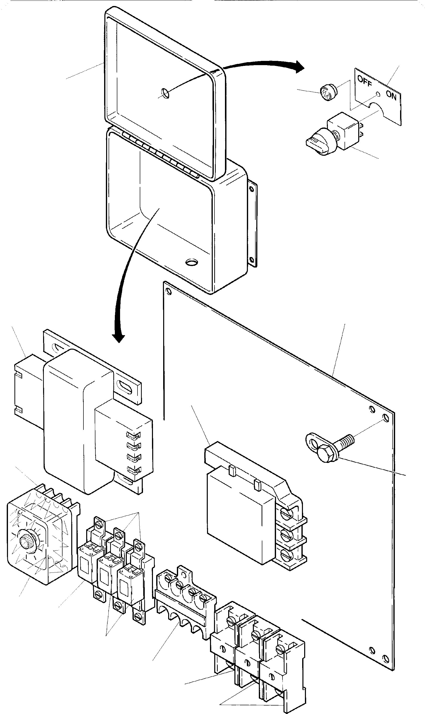 Excavators Mining Komatsu / H285-S S/N 78132(G78132) / Switch Box(991-0028 : 991-0028)