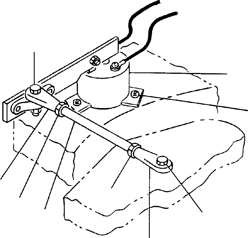 Graders Komatsu / GD530A/AW-2A/2B/2C w/S6D102 S/N 202002-UP(GD530A2) / ARTICULATION INDICATOR(08-064 : 08CD3603.002)