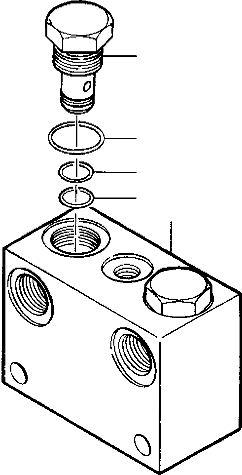 Graders Komatsu / GD530A/AW-2B/2C w/S6D102E S/N 203163-Up(GD530A2C) / BRAKE CHECK VALVE(10-138 : 10BHG8II.004)