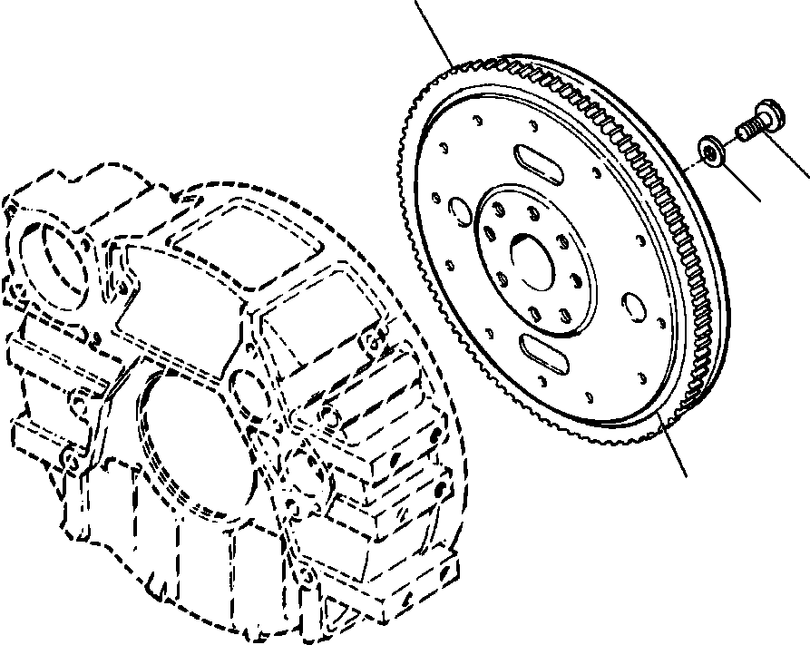 Graders Komatsu / GD650A-2CY S/N 211061-211069(GD650AK) / FIG. A2118-A3A3 FLYWHEEL(A-026 : A2118-A3A3)