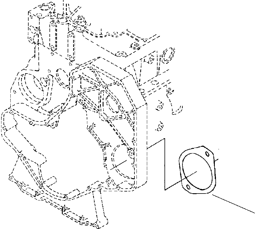 Graders Komatsu / GD650A-2CY S/N 211061-211069(GD650AK) / FIG. A7115-A3A5 AUXILIARY PUMP(A-088 : A7115-A3A5)