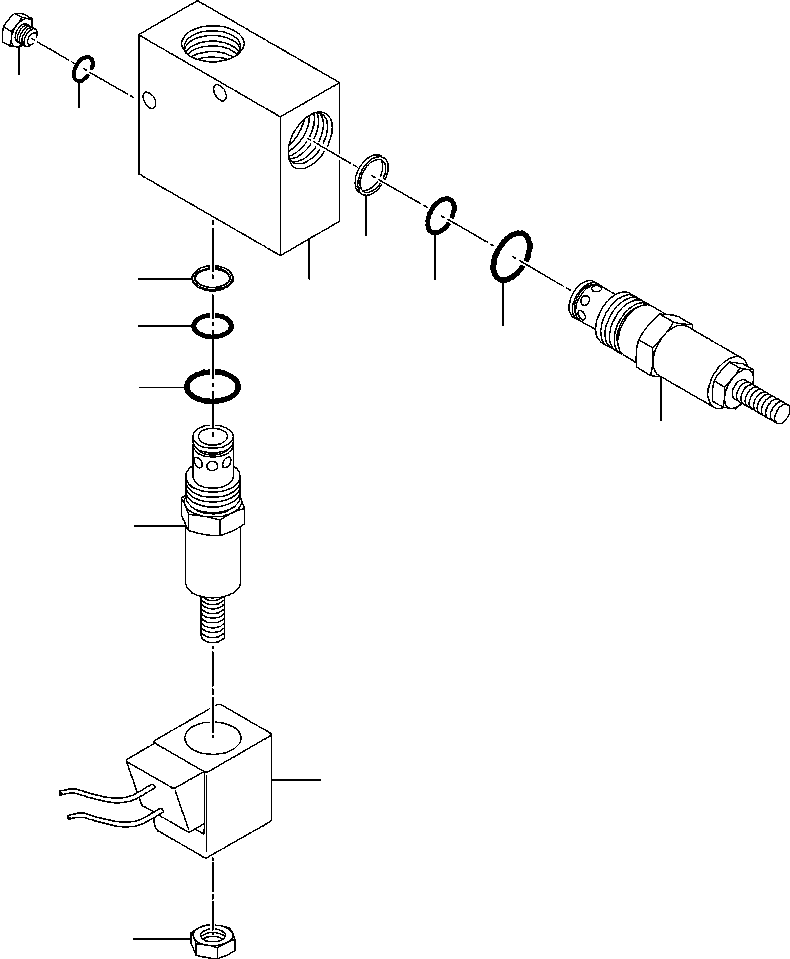 Graders Komatsu / GD650A-2CY S/N 211061-211069(GD650AK) / FIG. H5180-01A28 LOCK/UNLOCK DIFFERENTIAL - CONTROL AND RELIEF VALVE(H-108 : H5180-01A28)