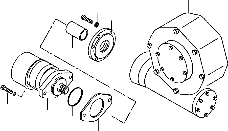 Graders Komatsu / GD650A-2CY S/N 211061-211069(GD650AK) / FIG. T5520-01A1 CIRCLE REVERSE GEAR ASSEMBLY - S/N 203193 AND UP(T-046 : T5520-01A1)