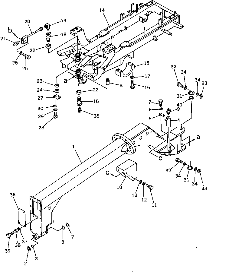 Graders Komatsu / GD705A-3 S/N 10002-UP(GD705A-C) / FRAME(150010 : 3501)