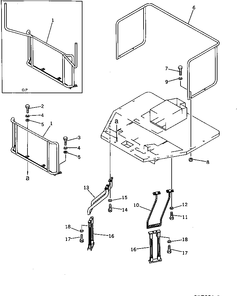 Graders Komatsu / GD705A-3 S/N 10002-UP(GD705A-C) / OPERATOR