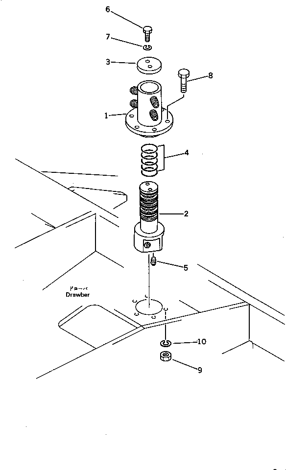 Graders Komatsu / GD705A-3 S/N 10002-UP(GD705A-C) / SWIVEL JOINT(180210 : 3638)