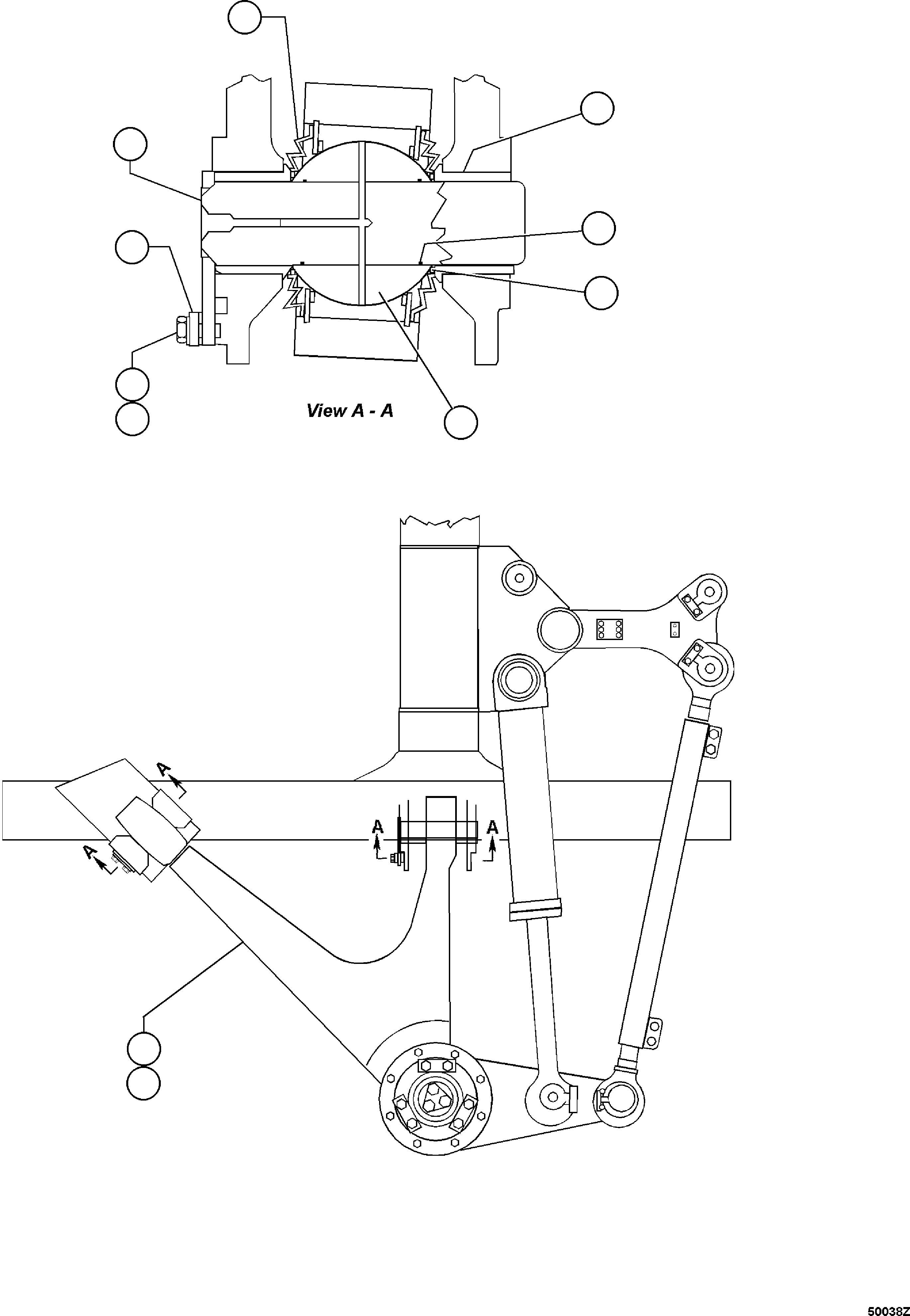 Dump Trucks Komatsu / HD1500-7 S/N 80001-80137(HD1500-C) / A-ARM INSTALLATION(#80001-)(180010 : F0197)