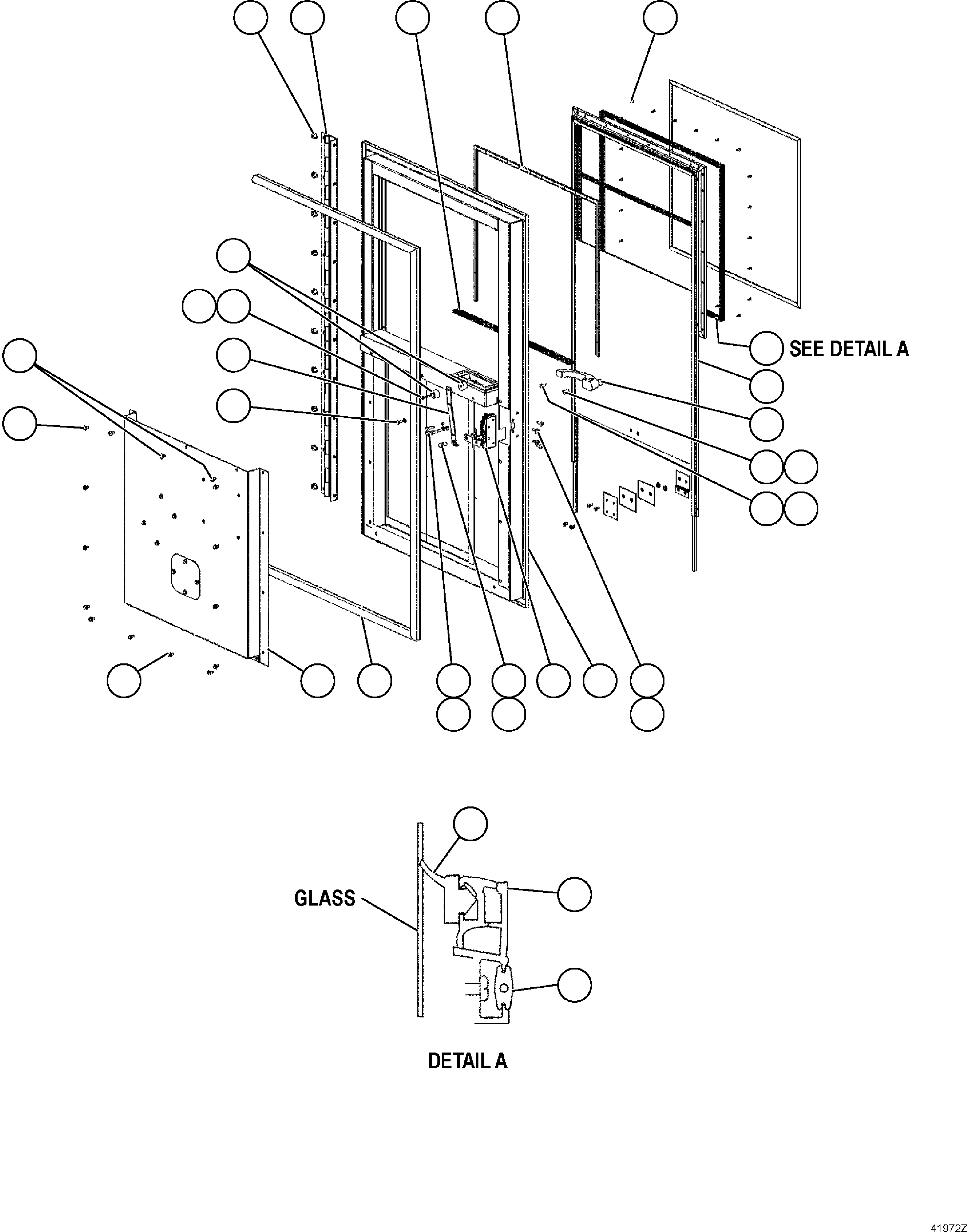 Dump Trucks Komatsu / HD1500-7 S/N 80001-80137(HD1500-C) / DOOR - LH(#80001-)(210030 : G0219)