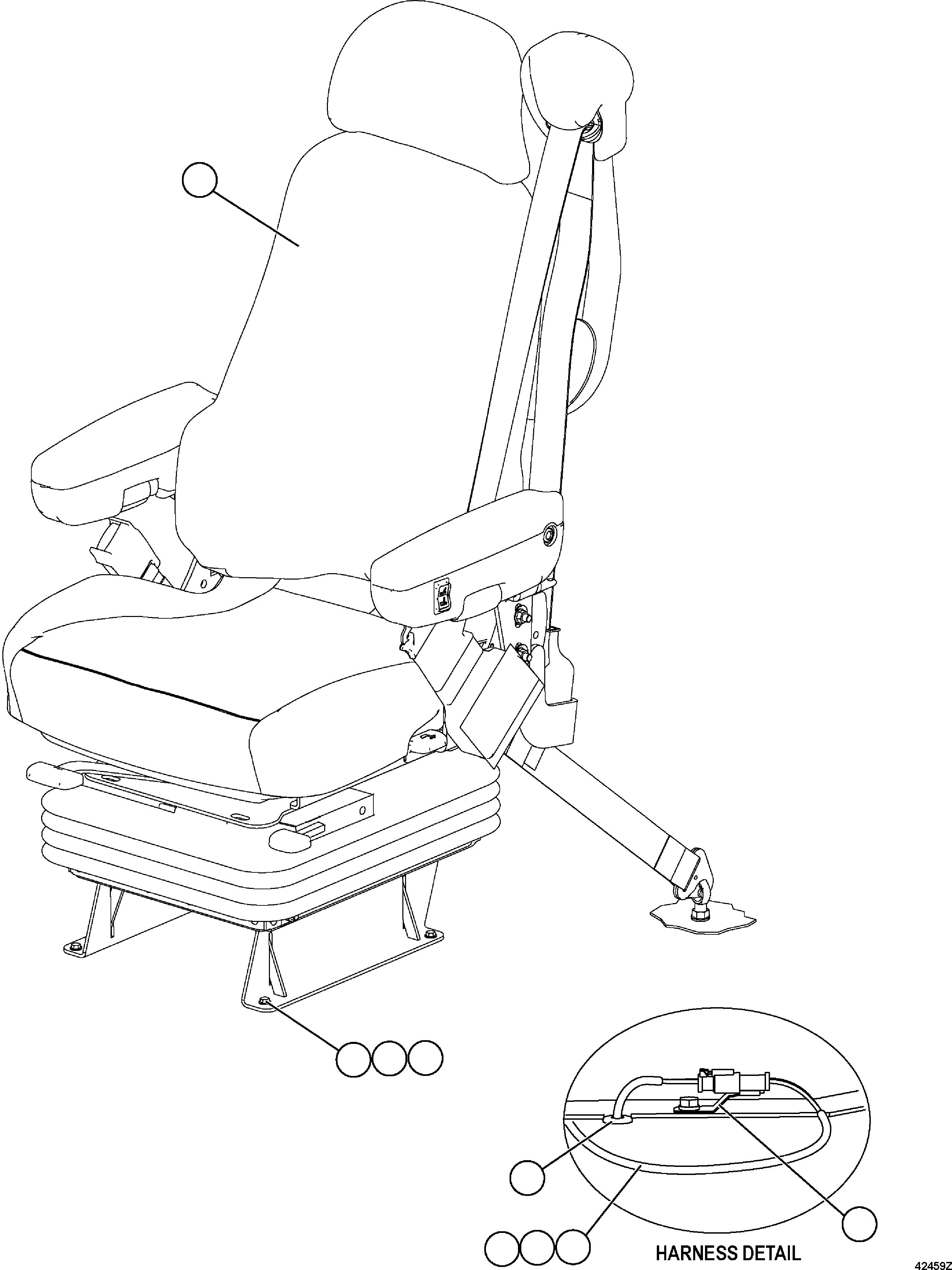Dump Trucks Komatsu / HD1500-7 S/N 80001-80137(HD1500-C) / OPERATOR