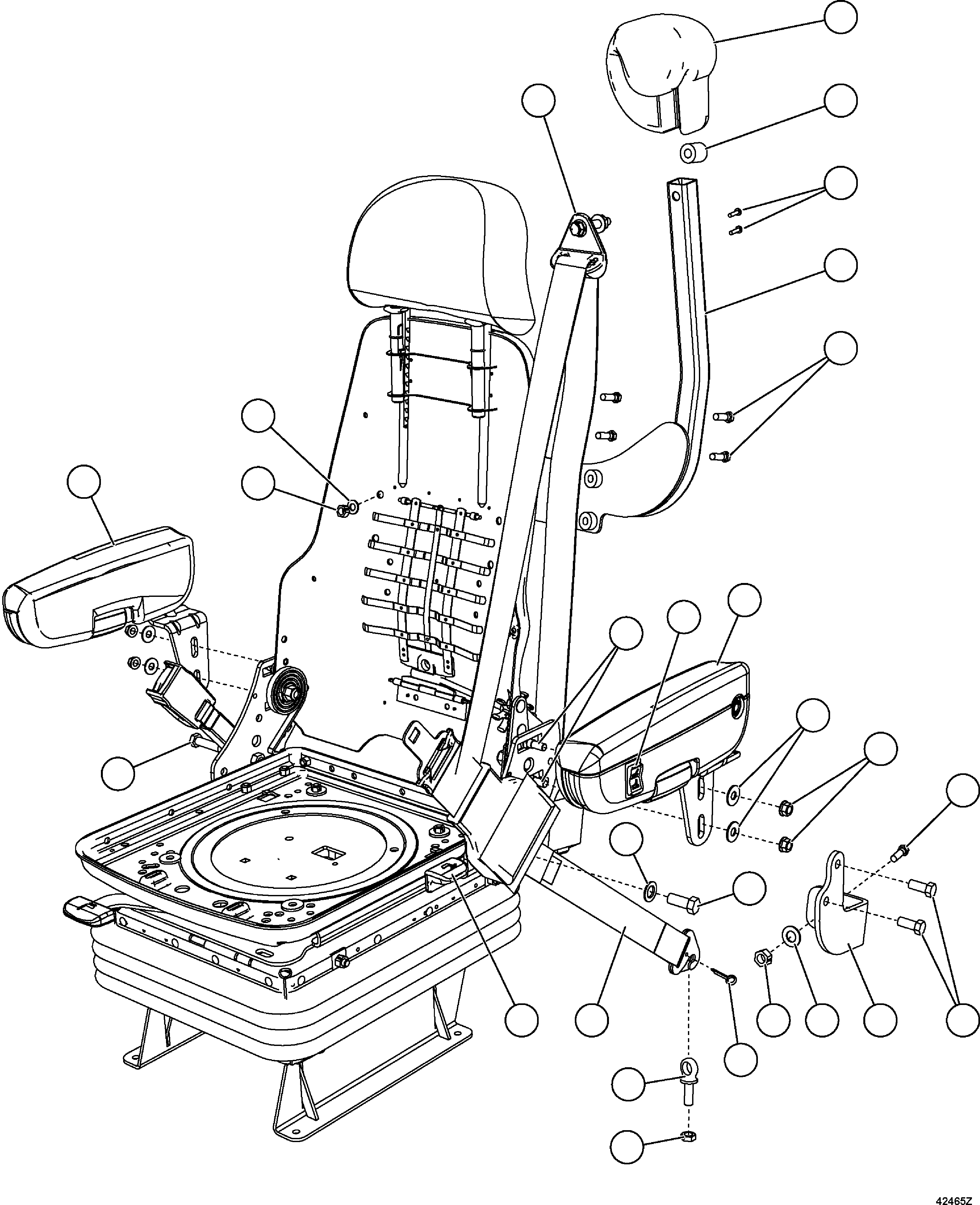 Dump Trucks Komatsu / HD1500-7 S/N 80001-80137(HD1500-C) / OPERATOR
