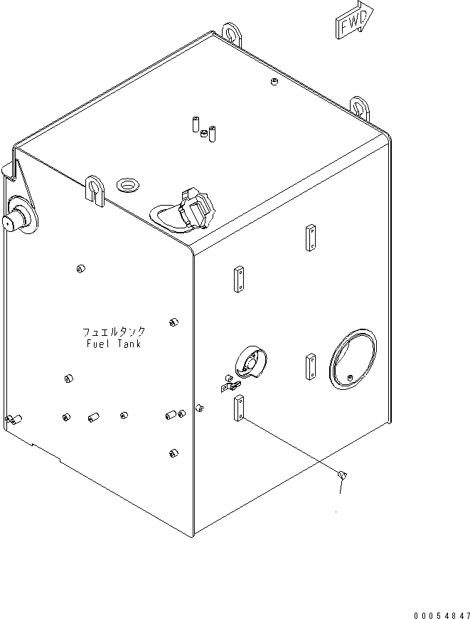 Dump Trucks Komatsu / HD785-7 S/N A10001-UP(HD785-AE) / FUEL TANK (BOLT HOLE PLUG)(090060 : D0100-05B0)