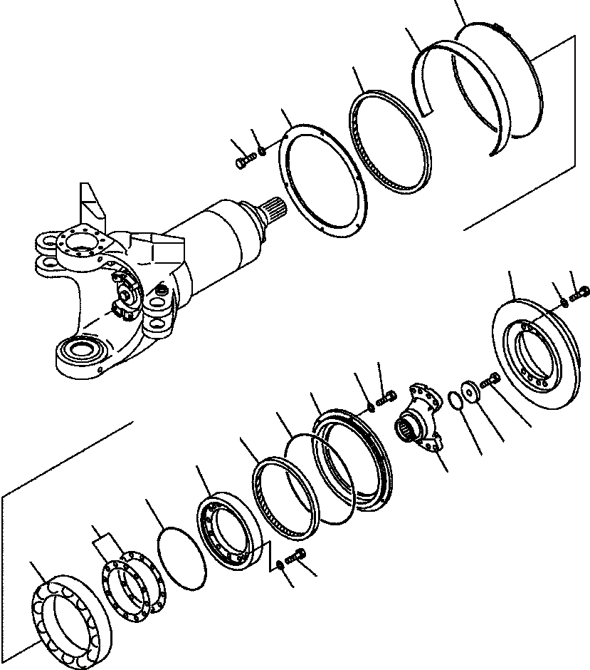 Dump Trucks Komatsu / HM350-1L S/N A10001-UP(HM3501L) / FIG. J3140-03A0 HITCH FRAME - REAR FRAME CONNECTING PARTS(J-012 : J3140-03A0)