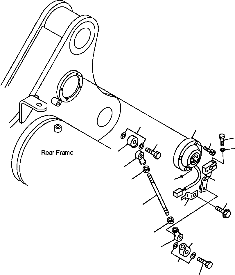 Dump Trucks Komatsu / HM350-1L S/N A10001-UP(HM3501L) / FIG. J3330-01A0 POSITIONER - ANGLE SENSOR AND RELATED PARTS(J-020 : J3330-01A0)