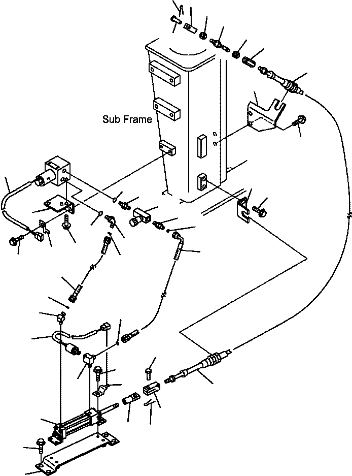 Dump Trucks Komatsu / HM350-1L S/N A10001-UP(HM3501L) / FIG. J3530-01A0 EXHAUST BRAKE (1/2)(J-032 : J3530-01A0)