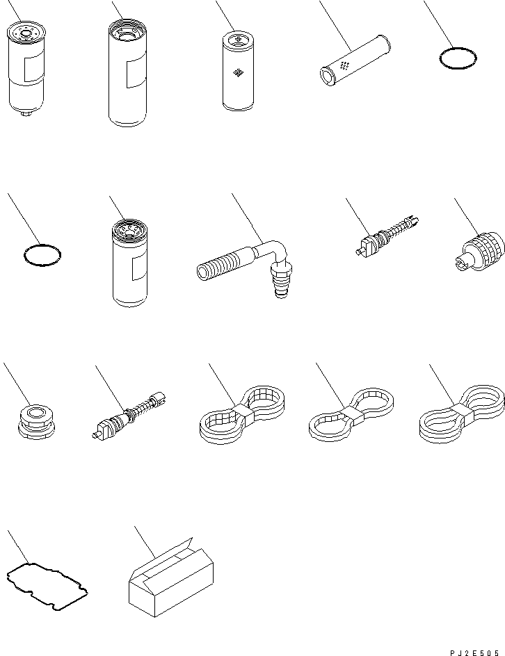 Komatsu parts book diagram for HM400-1L S/N A10001-UP: SPARE PARTS