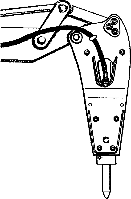 Hydraulic Brakers Komatsu / JPB380 HYDRAULIC BREAKER S/N ALL(JPB380)