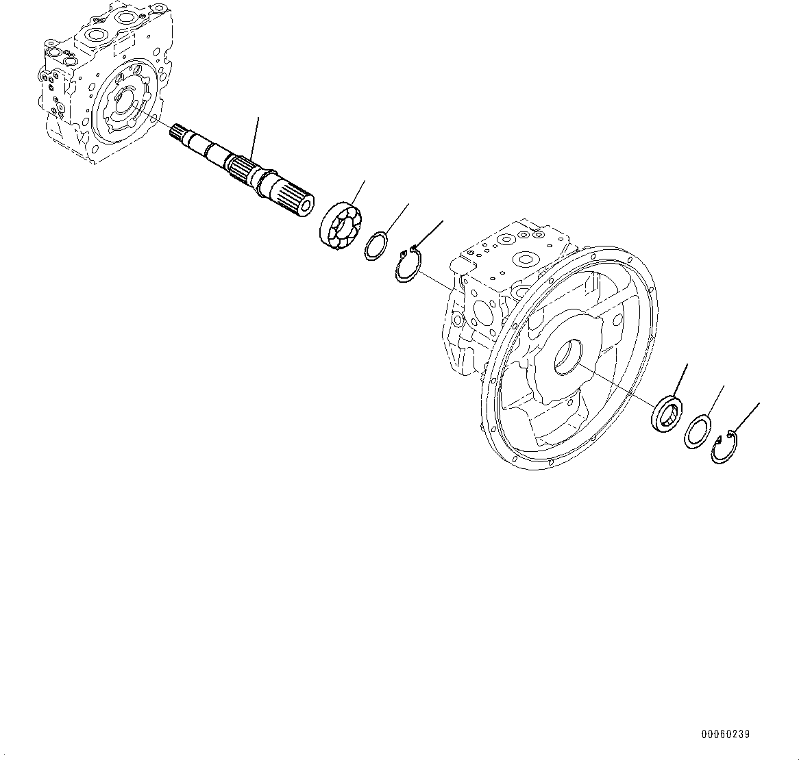 Excavators Komatsu / PC110-8M0 S/N DJD10001-up(KC_EB009) / ENGINE RELATED PARTS (MAIN PUMP) (4/9)(|B00007 : |B00007)