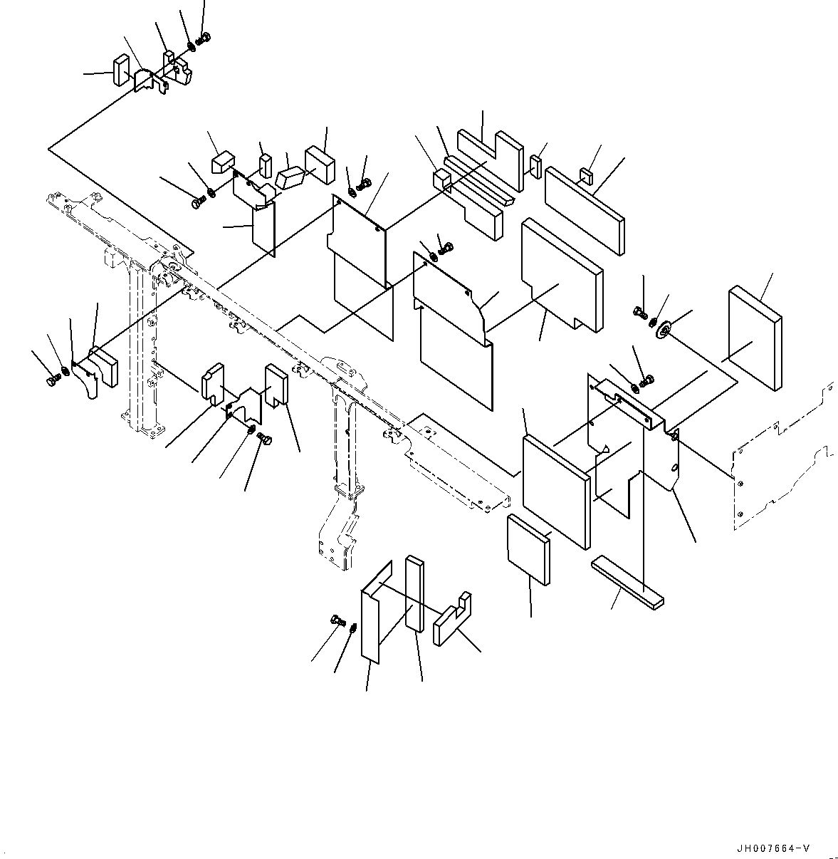 Excavators Komatsu / PC700LC-8E0 S/N DZCA0001-up(KC_EB016) / MACHINE CAB PARTITION (BAD FUEL AND POOR FUEL SPECIFICATION, WATER+DUST) (2/2)(|M00275 : |M00275)
