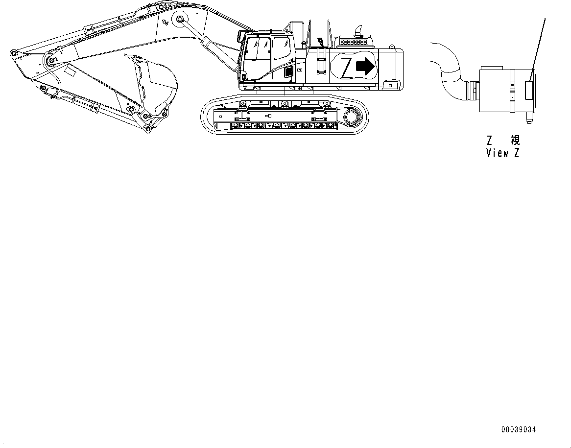 Excavators Komatsu / PC700LC-8E0 S/N DZCA0001-up(KC_EB016) / SERVICE INSTRUCTION (FOR CHINESE)(|U00396 : |U00396)