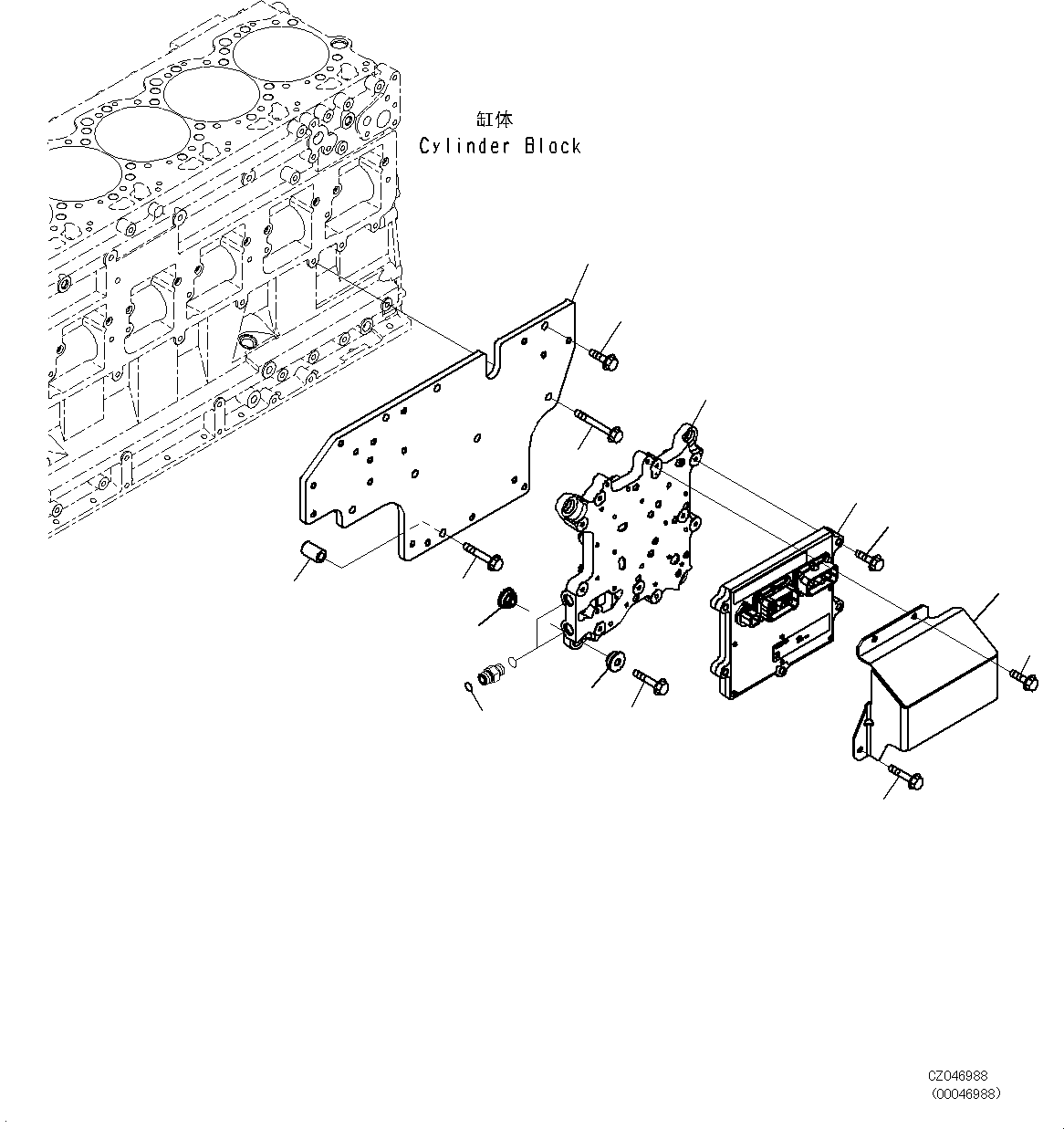 Engines Komatsu / SAA6D125E-5F S/N 674420-up(KC_EE014) / ENGINE CONTROLLER(|G00084 : |G00084)