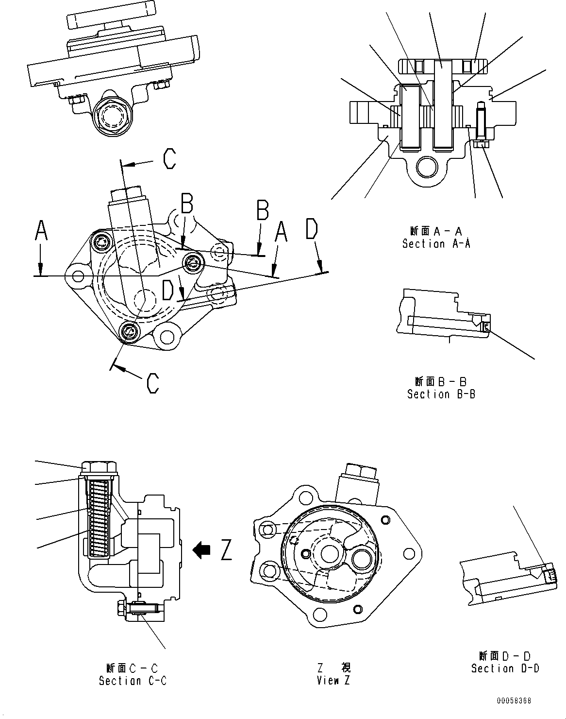 Engines Komatsu / SAA6D125E-5D S/N 567555-up(KC_EE017) / EXHAUST GAS RE-CIRCULATION (EGR) VALVE (INNER PARTS, PUMP)(|A00013 : |A00013)