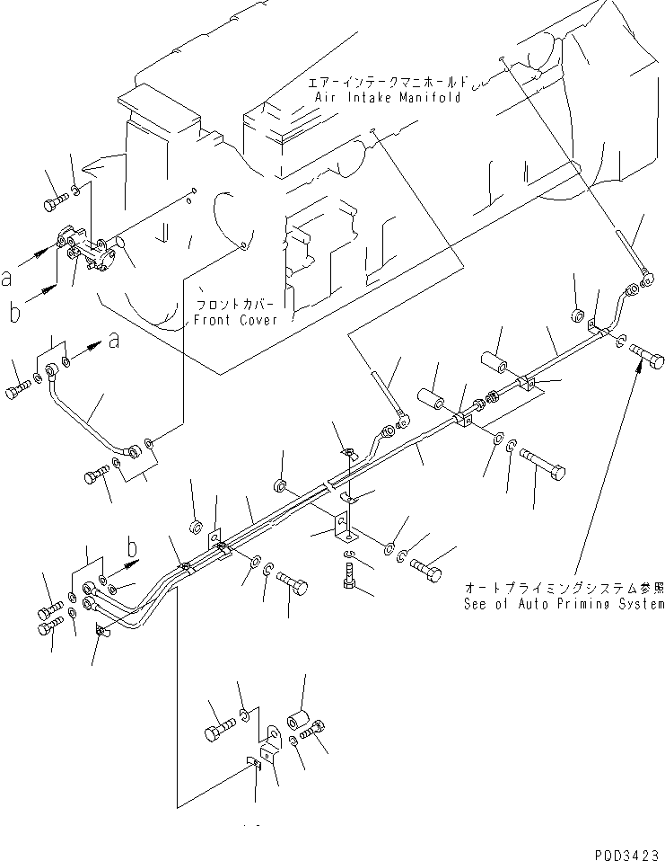 Diesel Generators Komatsu / EGS650       SA6D170A-1(KDP0064C) / MECHANICAL PUMP(#11500-17461)(030720 : A3270-A6A2)