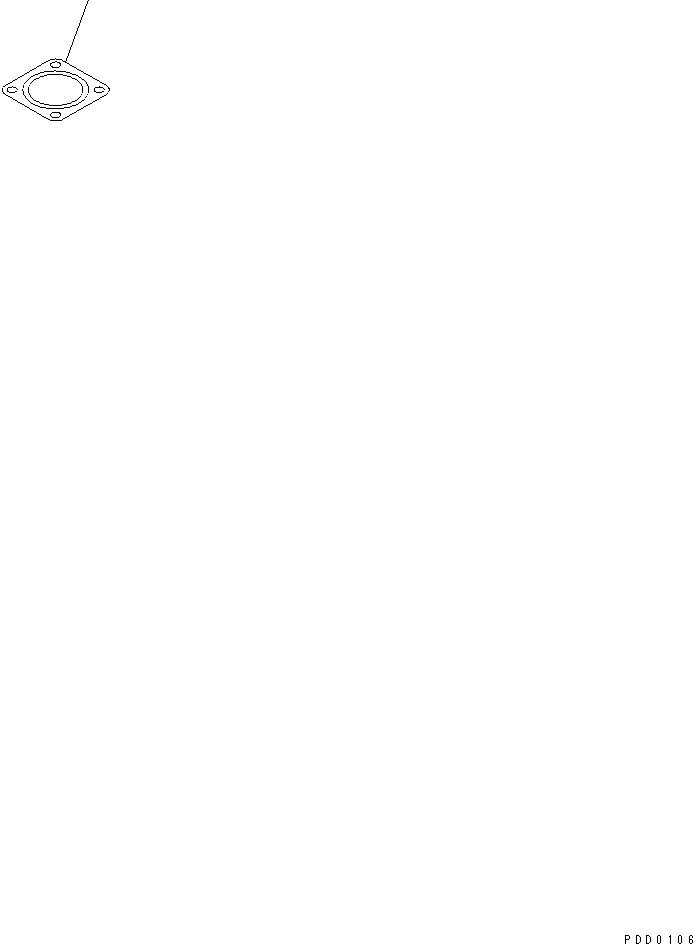 Diesel Generators Komatsu / EGS650       SA6D170A-1(KDP0064C) / RADIATOR RELATED PARTS (GASKET)(031350 : A9510-A6C4)