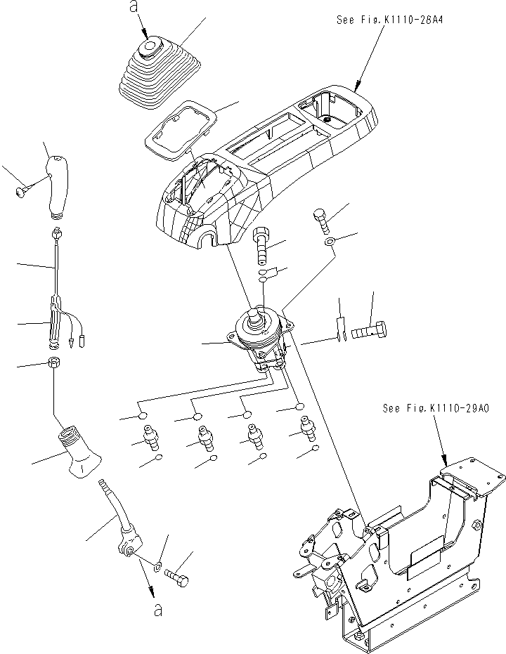 Excavators Komatsu / PC130F-7 S/N J10001-UP(KI-00005) / FLOOR FRAME (OPERATOR