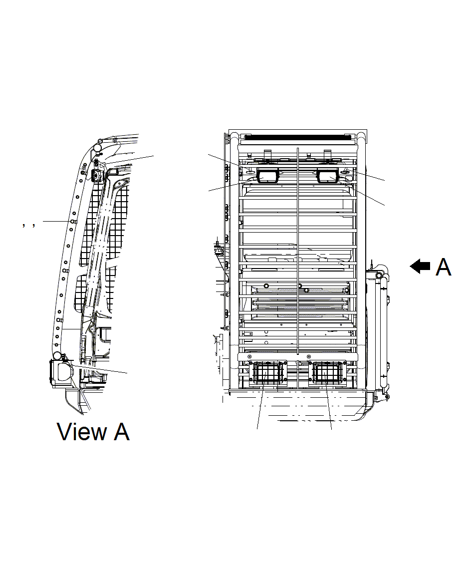 Excavators Komatsu / PC130F-7 S/N J10001-UP(KI-00005) / CABIN (ADDITIONAL WORK LAMP)(FOR SHEAR HEAD)(J13008-UP)(|K0210470 : |K0210470)
