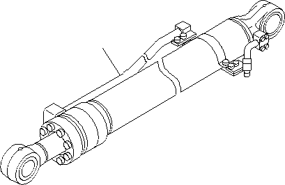 Excavators Komatsu / PC130F-7 S/N J10001-UP(KI-00005) / BUCKET CYLINDER (LONG REACH)(|T0360105 : |T0360105)