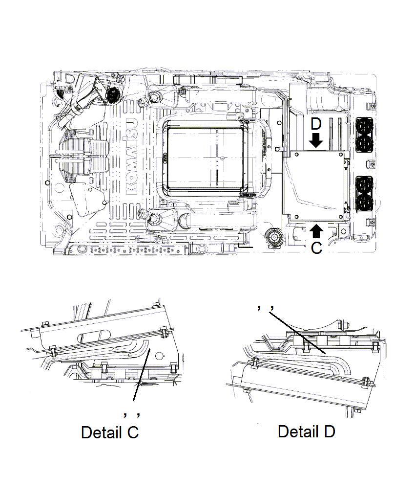 Excavators Komatsu / PC130F-7 S/N J10001-UP(KI-00005) / MAXI KIT HARVESTER (J12496-UP)(2/5)(|T0360430 : |T0360430)